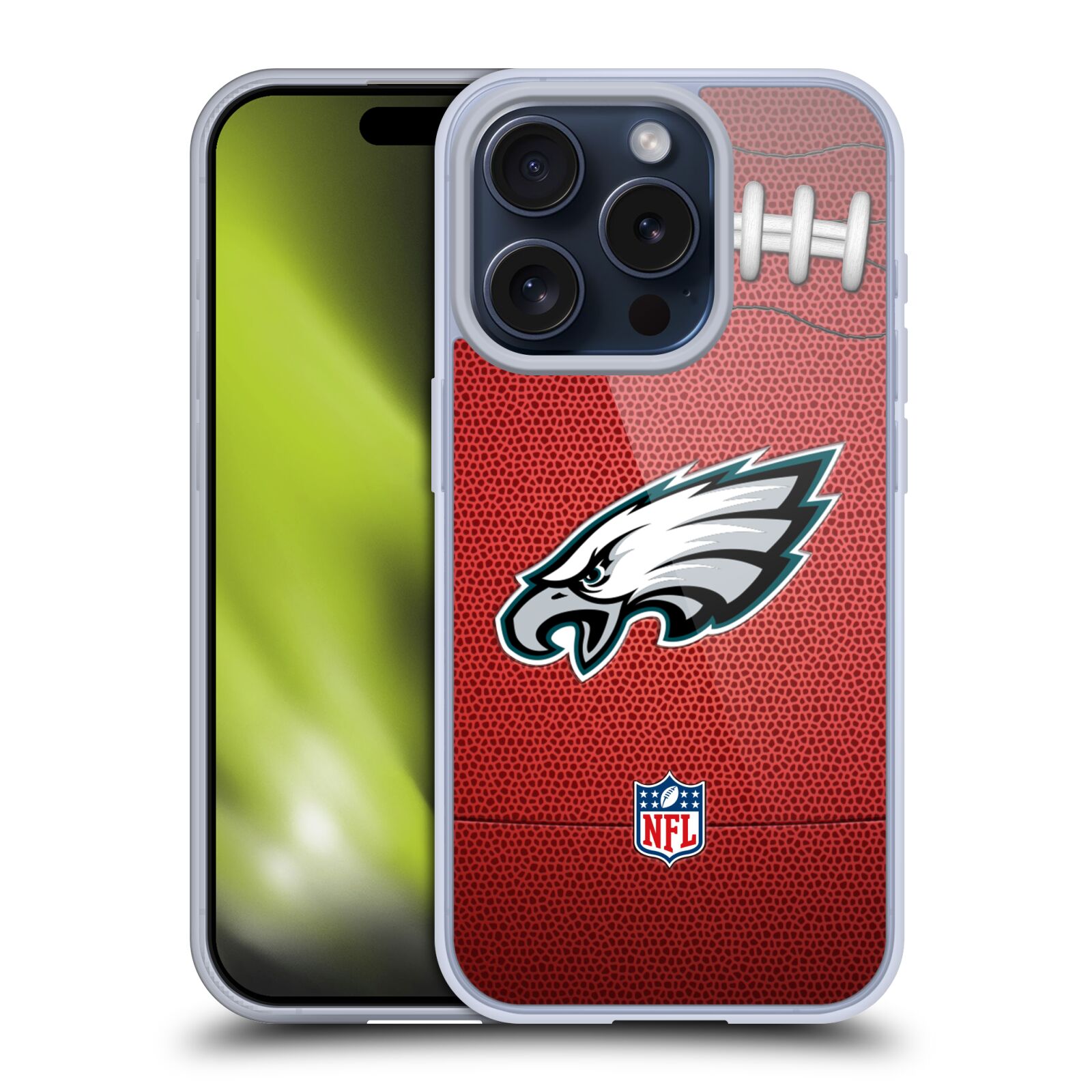 OFFICIAL NFL PHILADELPHIA EAGLES GRAPHICS SOFT GEL CASE FOR APPLE iPHONE PHONES