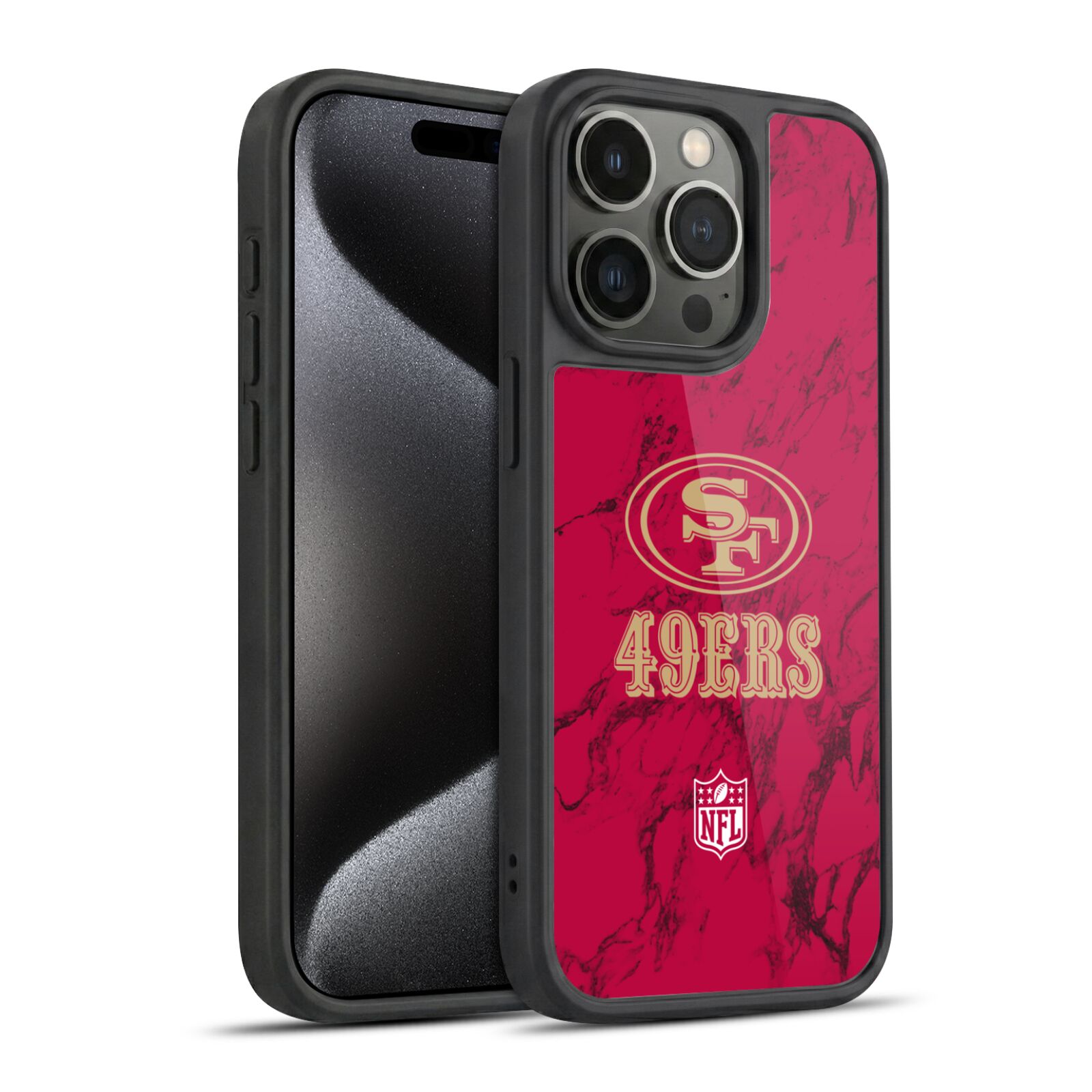 OFFICIAL NFL SAN FRANCISCO 49ERS GRAPHICS GEL ARMOR CASE FOR APPLE iPHONE PHONES
