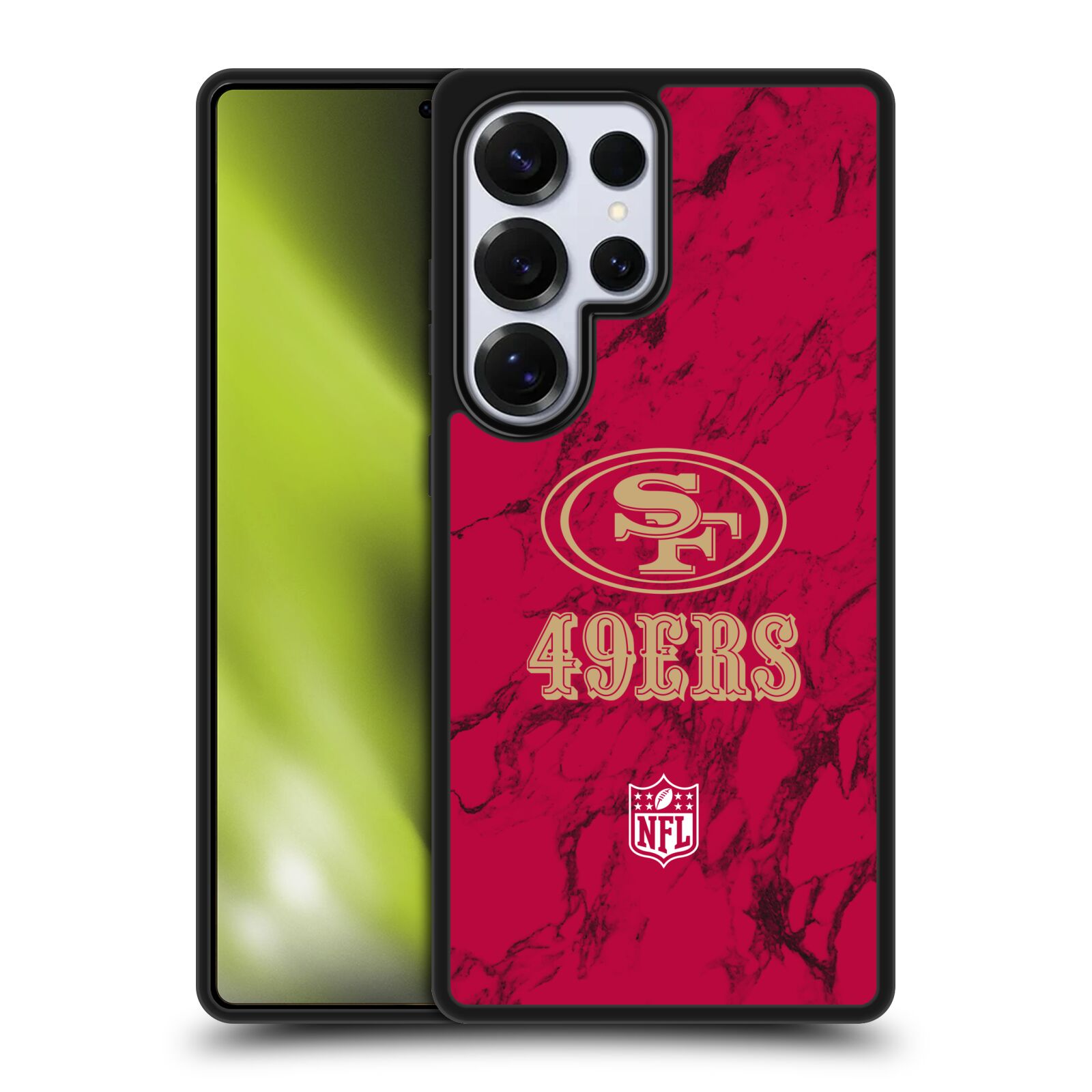OFFICIAL NFL SAN FRANCISCO 49ERS GRAPHICS GEL ARMOR CASE FOR SAMSUNG PHONES 1