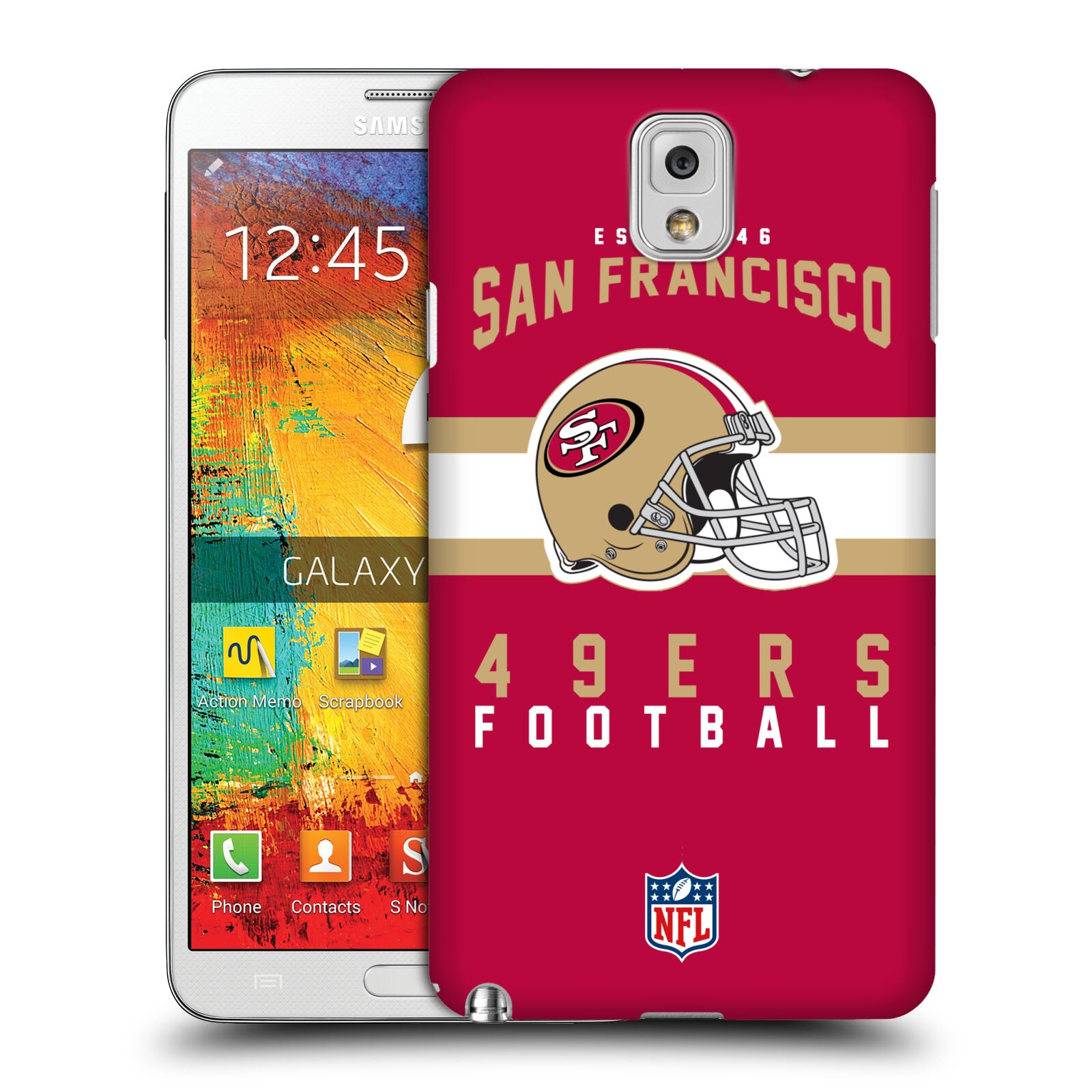 OFFICIAL NFL SAN FRANCISCO 49ERS GRAPHICS HARD BACK CASE FOR SAMSUNG PHONES  2