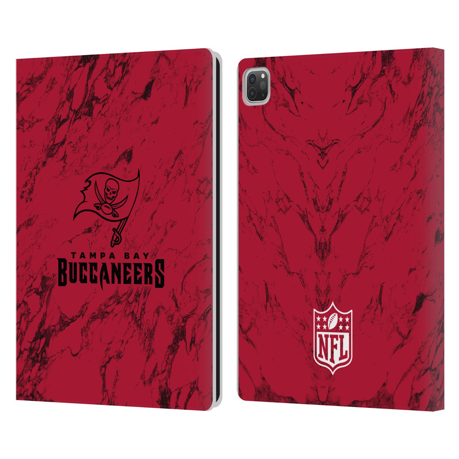 OFFICIAL NFL TAMPA BAY BUCCANEERS GRAPHICS LEATHER BOOK CASE FOR APPLE iPAD - Picture 7 of 10