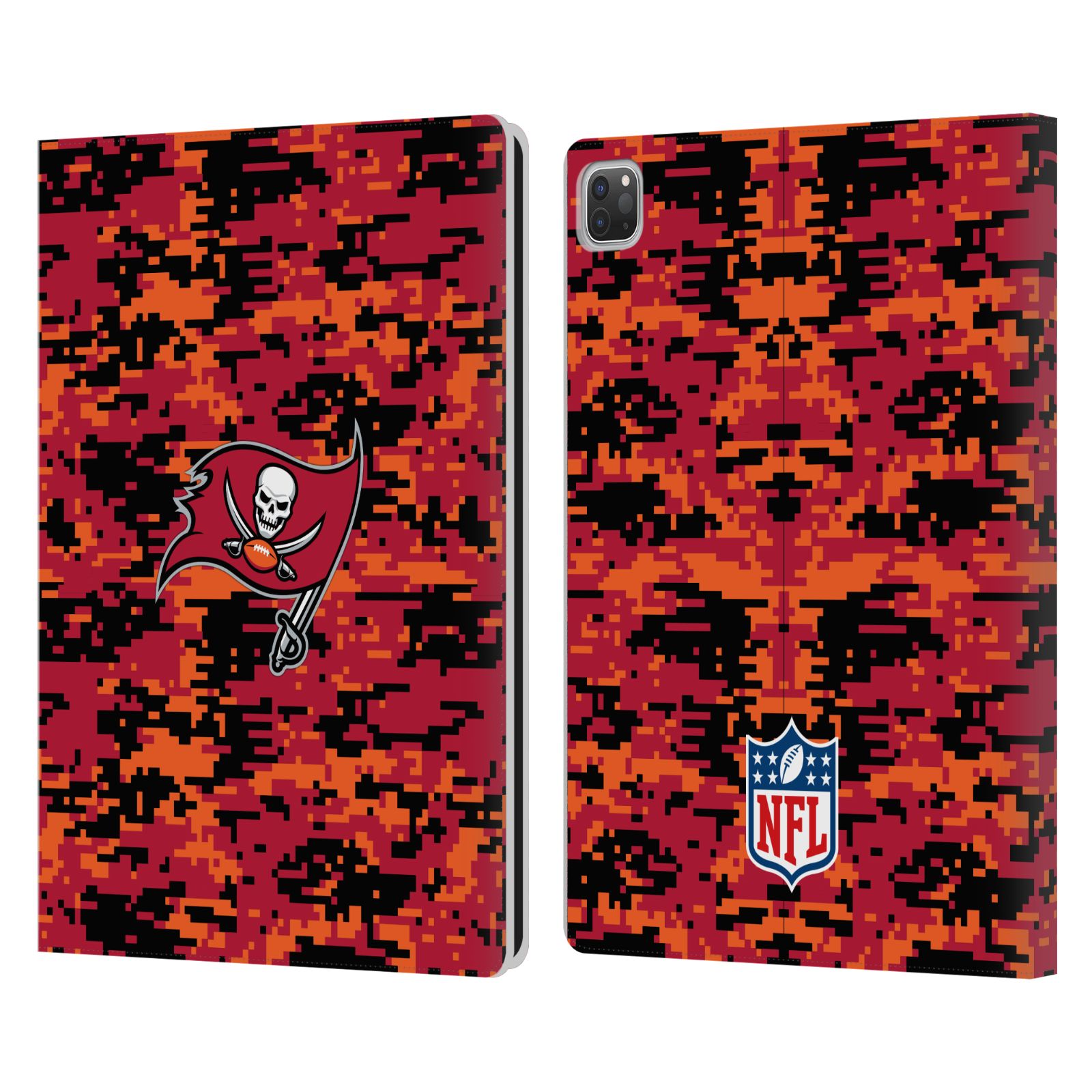 OFFICIAL NFL TAMPA BAY BUCCANEERS GRAPHICS LEATHER BOOK CASE FOR APPLE iPAD - Picture 8 of 10