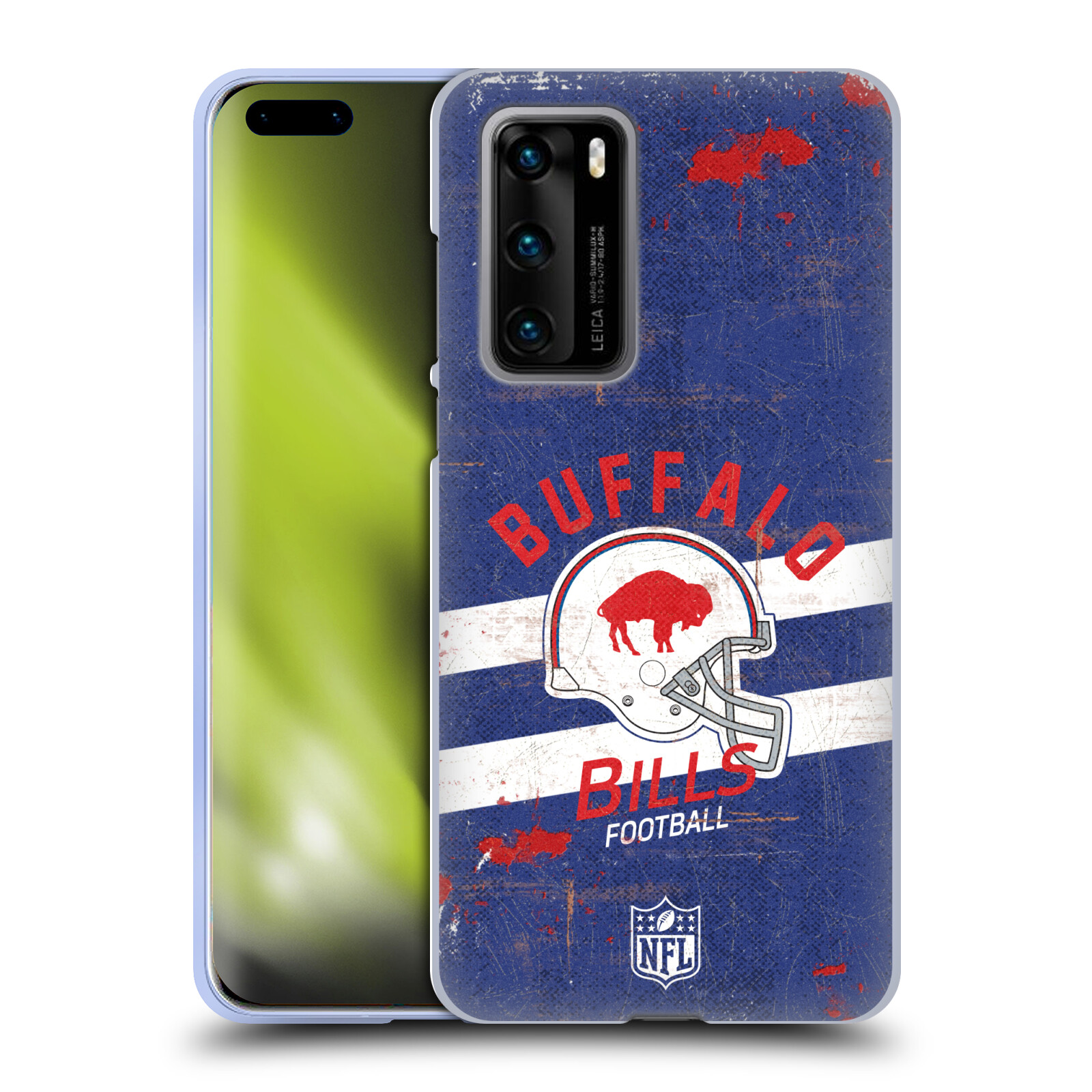 OFFICIAL NFL BUFFALO BILLS LOGO ART SOFT GEL CASE FOR HUAWEI PHONES 4 - Picture 8 of 8