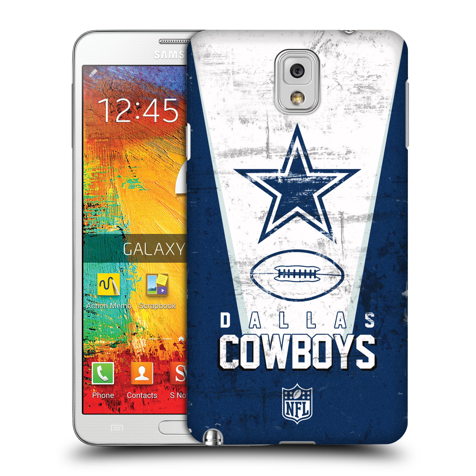 OFFICIAL NFL DALLAS COWBOYS LOGO ART HARD BACK CASE FOR SAMSUNG PHONES 2 - Picture 8 of 10