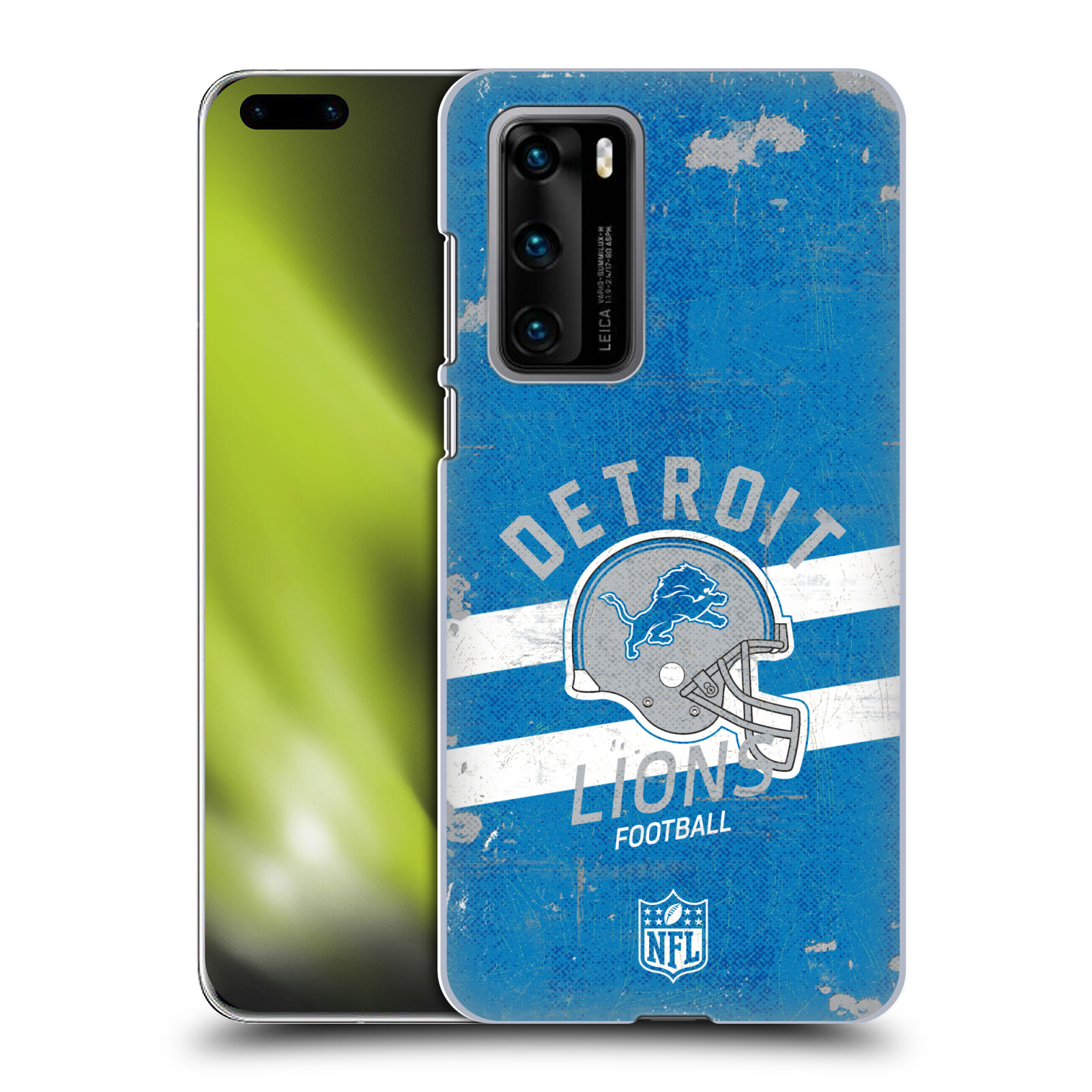 OFFICIAL NFL DETROIT LIONS LOGO ART HARD BACK CASE FOR HUAWEI PHONES 1 - Picture 8 of 8