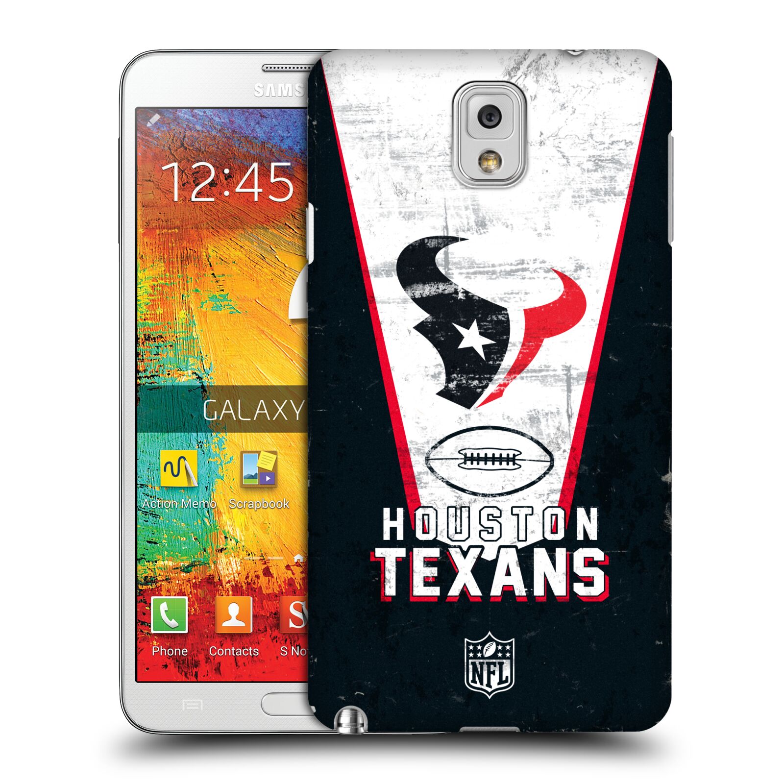 OFFICIAL NFL HOUSTON TEXANS LOGO ART HARD BACK CASE FOR SAMSUNG PHONES 2 - 第 8/10 張圖片