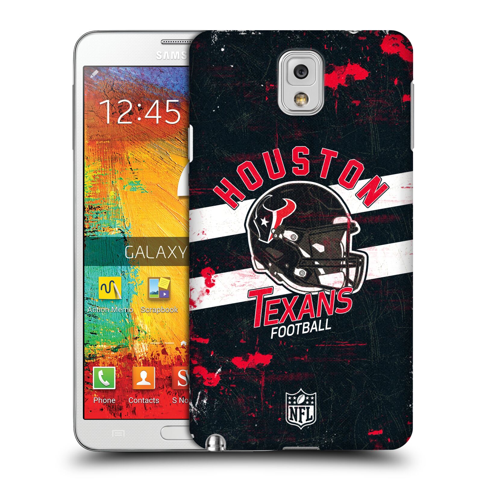 OFFICIAL NFL HOUSTON TEXANS LOGO ART HARD BACK CASE FOR SAMSUNG PHONES 2 - 第 10/10 張圖片