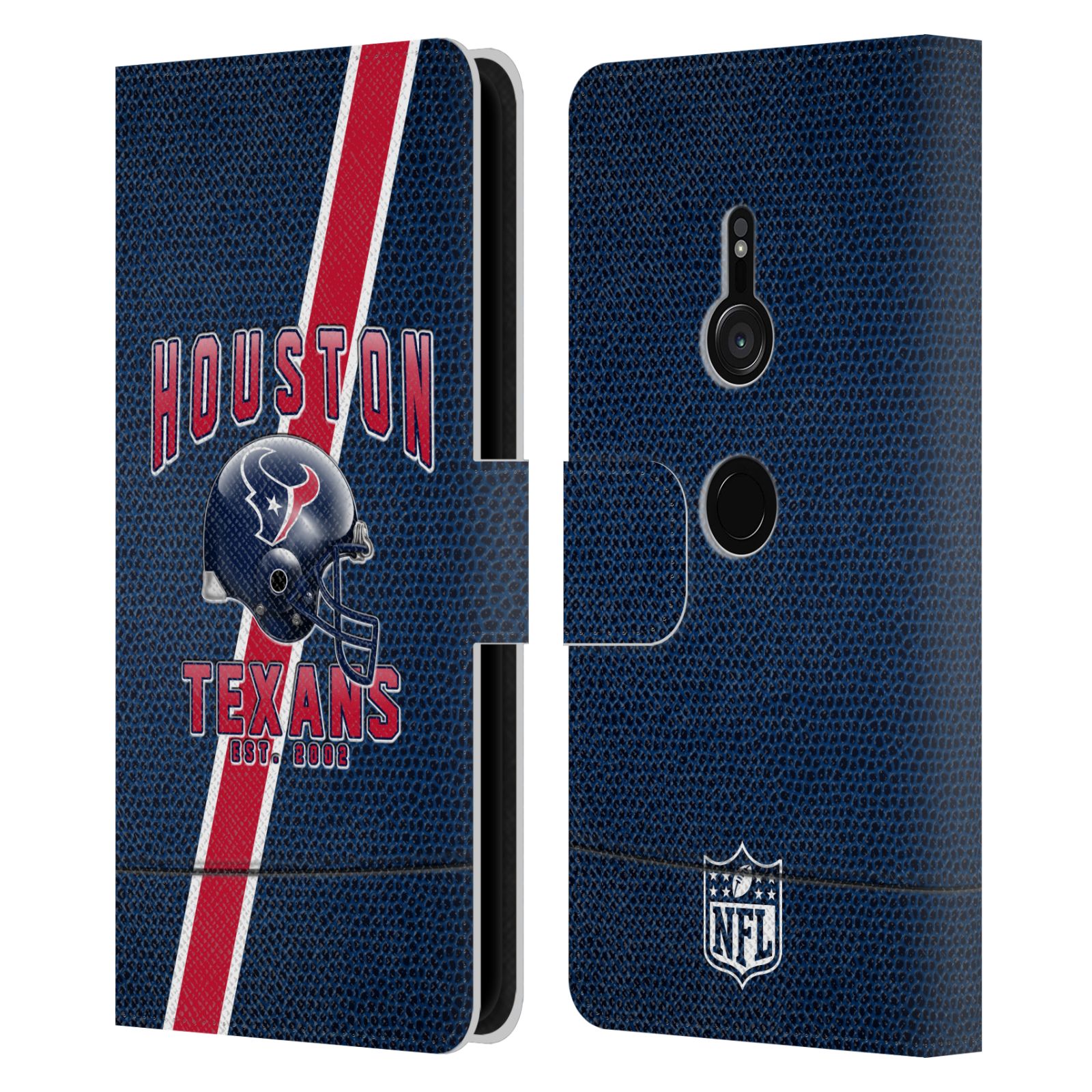 FUNDA BILLETERA LIBRO CUERO ARTE LOGOTIPO HOUSTON TEXANS OFICIAL NFL PARA TELÉFONOS SONY 1 - Imagen 8 de 9