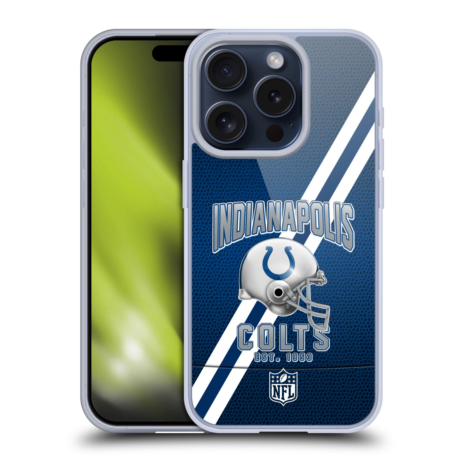NFL INDIANAPOLIS COLTS LOGO ART ÉTUI COQUE EN GEL POUR APPLE iPHONE TÉLÉPHONES - Photo 8 sur 10