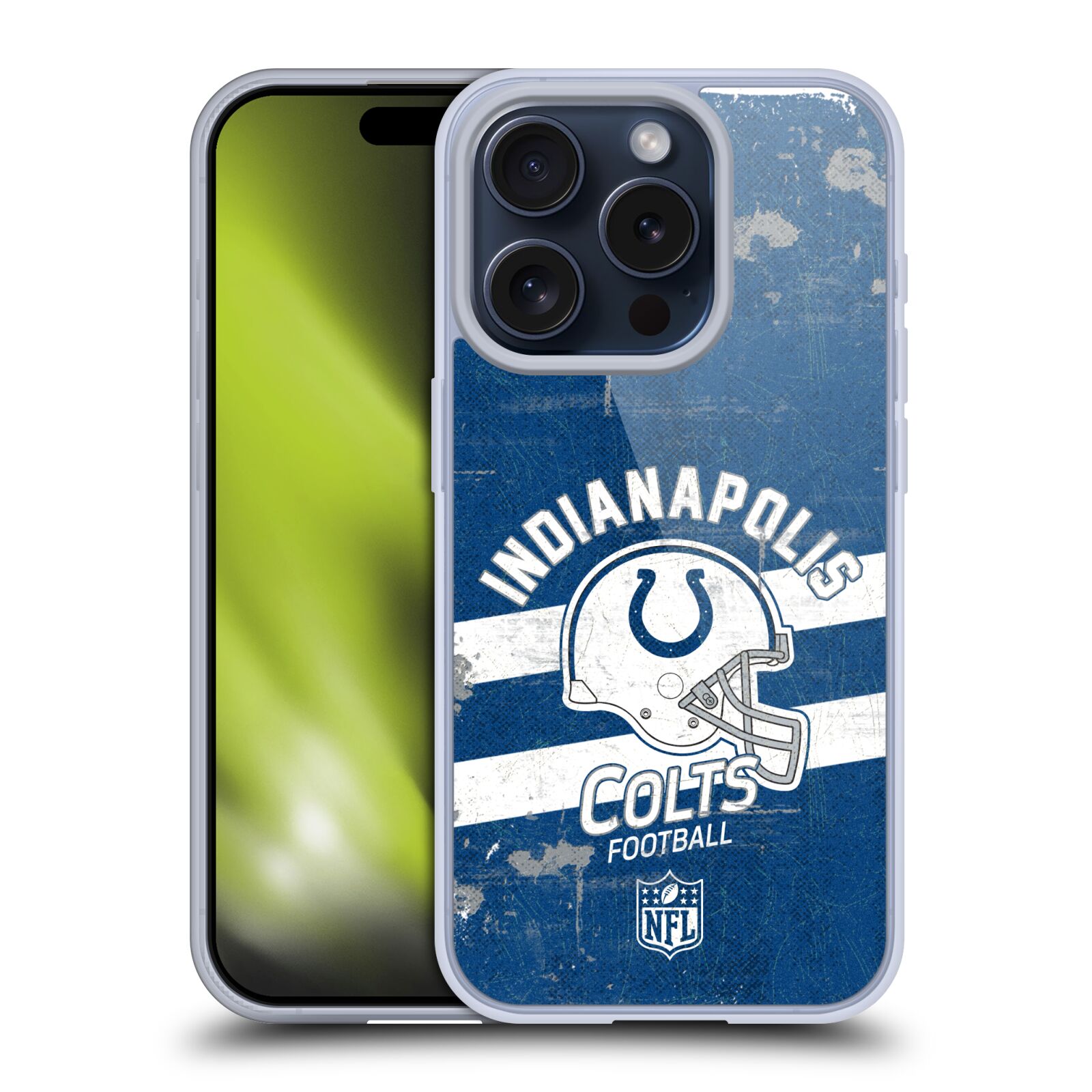 NFL INDIANAPOLIS COLTS LOGO ART ÉTUI COQUE EN GEL POUR APPLE iPHONE TÉLÉPHONES - Photo 10 sur 10