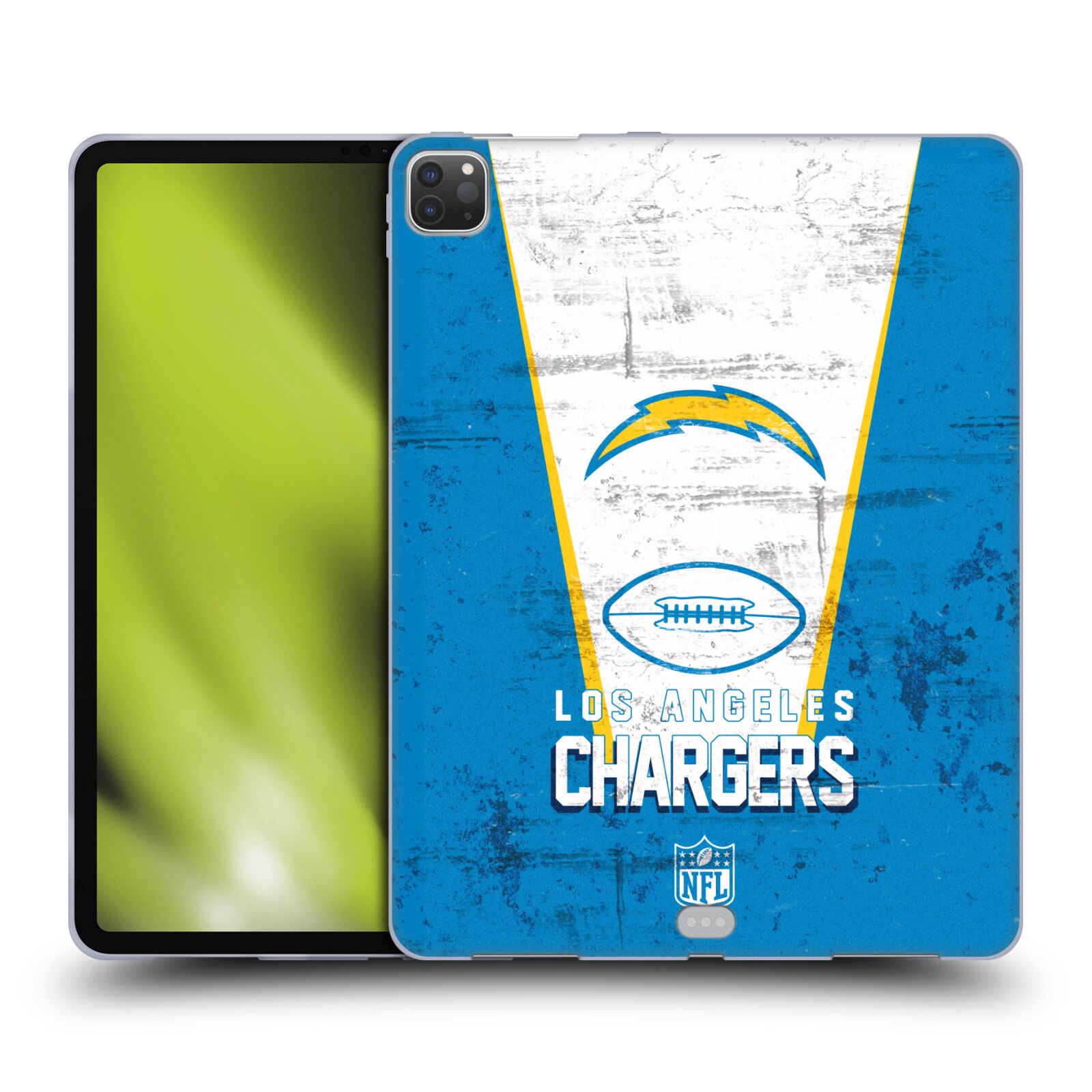 OFFICIAL NFL LOS ANGELES CHARGERS LOGO ART GEL CASE FOR APPLE SAMSUNG KINDLE - Picture 8 of 10