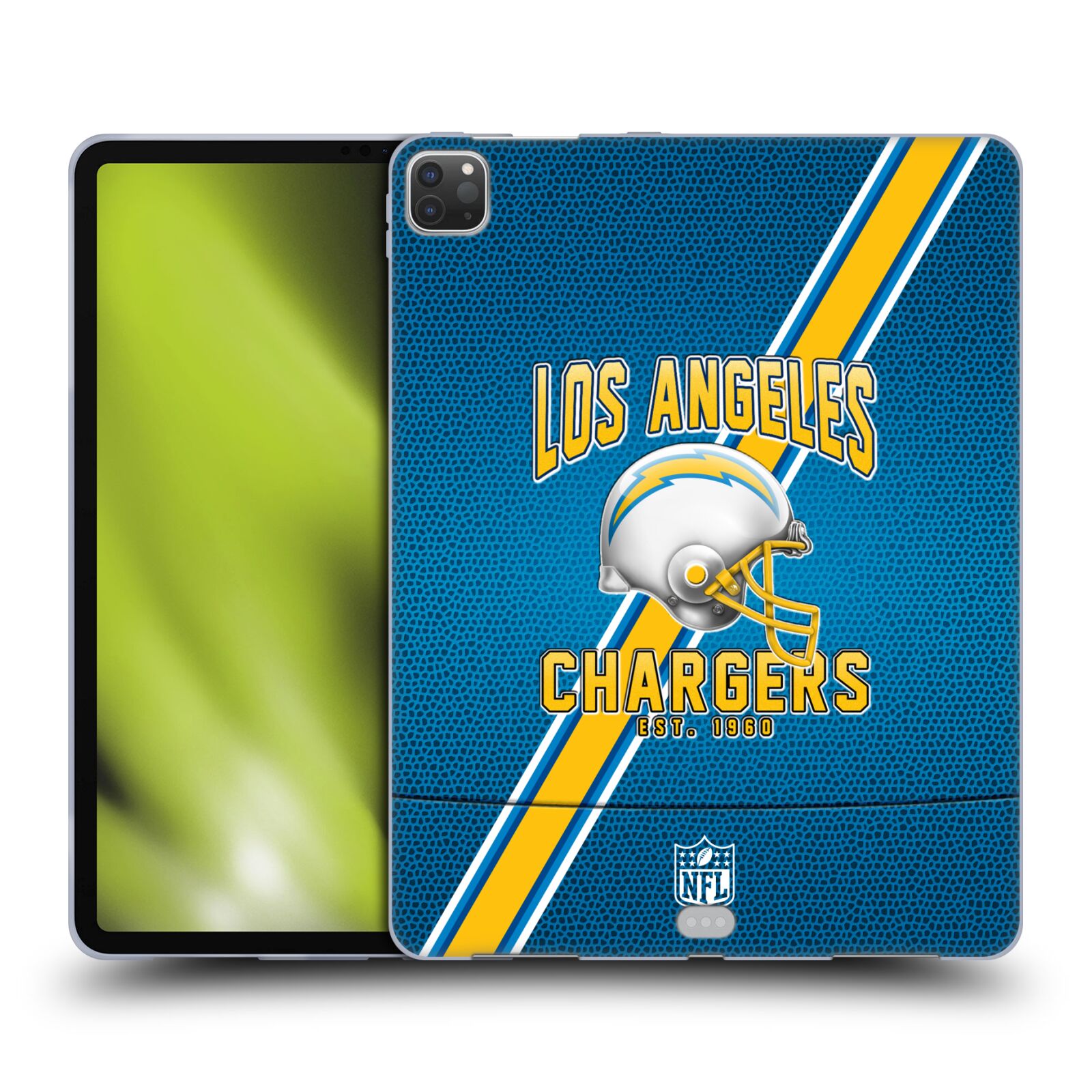 OFFICIAL NFL LOS ANGELES CHARGERS LOGO ART GEL CASE FOR APPLE SAMSUNG KINDLE - Picture 9 of 10