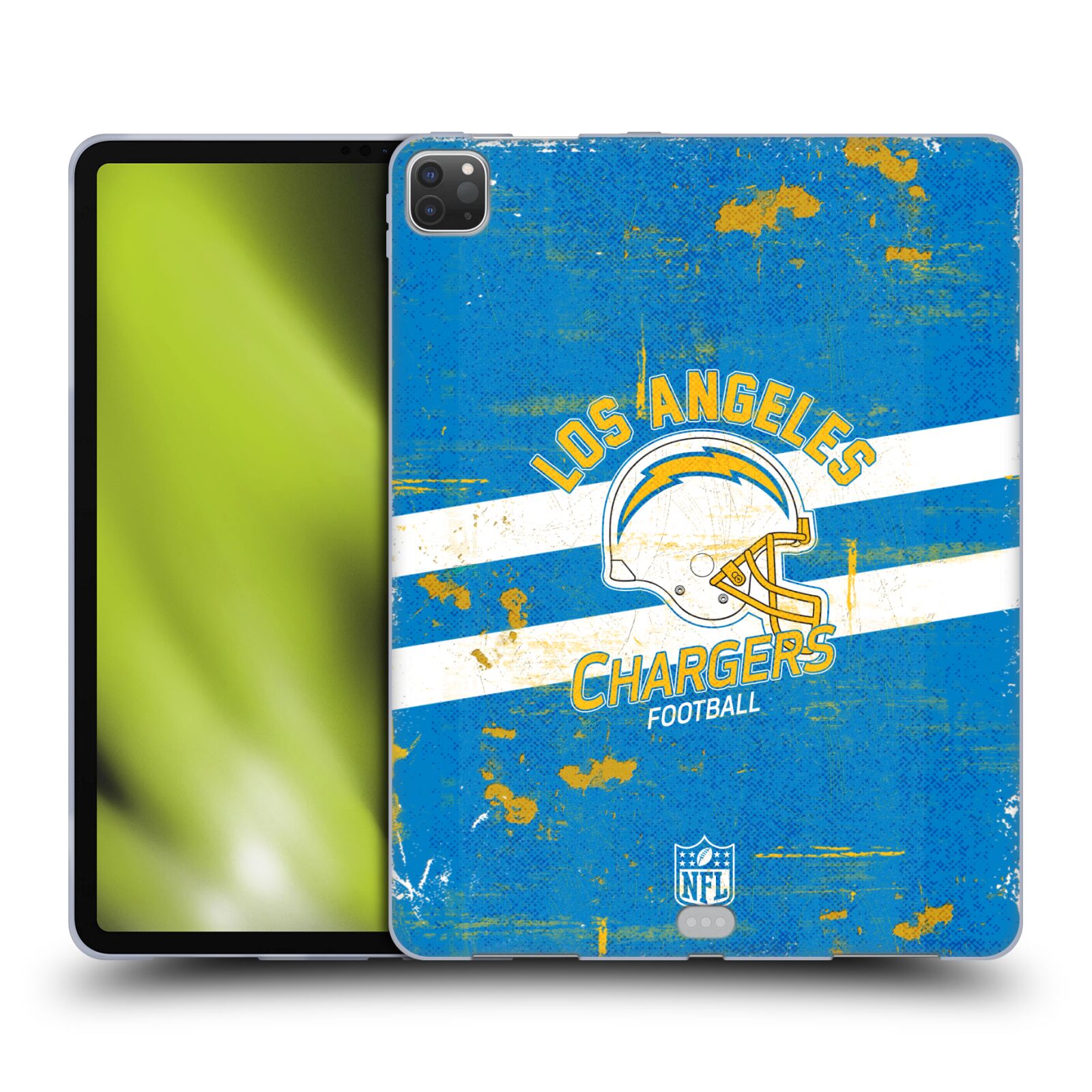 OFFICIAL NFL LOS ANGELES CHARGERS LOGO ART GEL CASE FOR APPLE SAMSUNG KINDLE - Picture 10 of 10