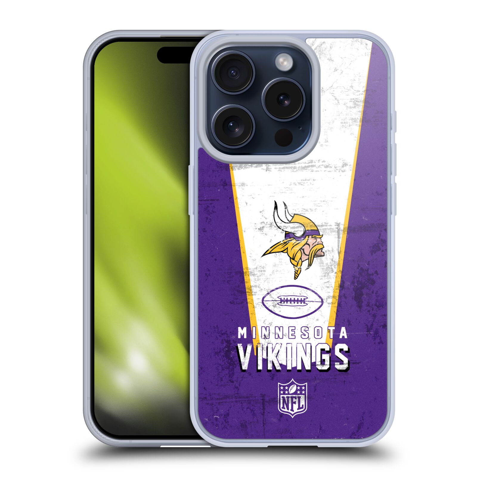 NFL MINNESOTA VIKINGS LOGO ART ÉTUI COQUE EN GEL POUR APPLE iPHONE TÉLÉPHONES - Photo 9 sur 10