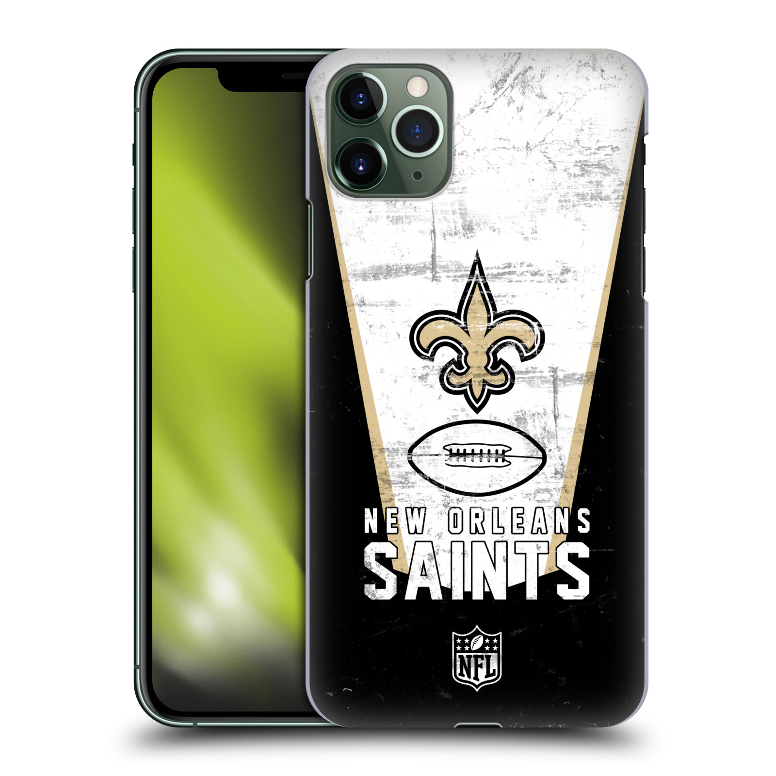 OFFICIAL NFL NEW ORLEANS SAINTS LOGO ART HARD BACK CASE FOR GOOGLE PHONES - Picture 8 of 10