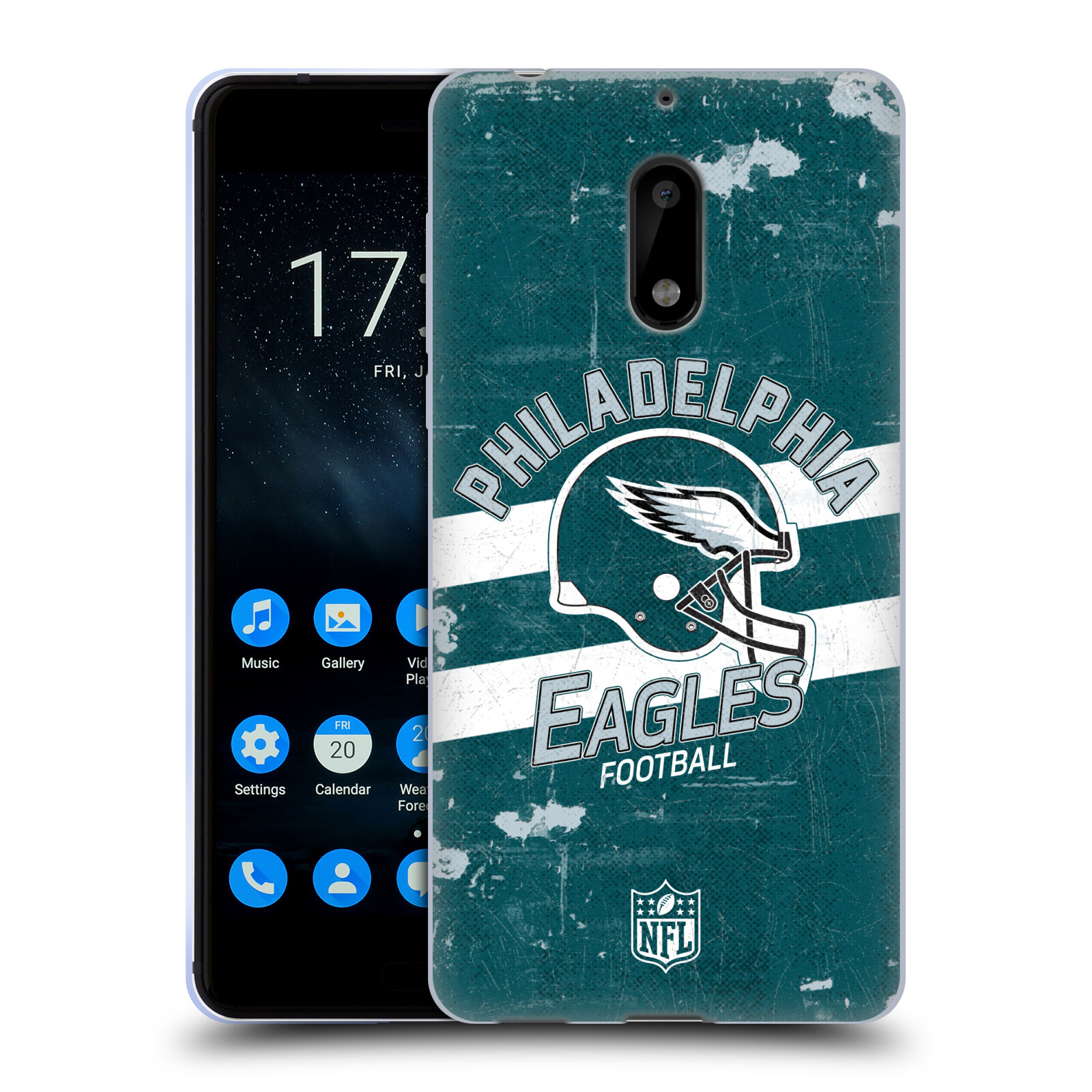 OFFICIAL NFL PHILADELPHIA EAGLES LOGO ART SOFT GEL CASE FOR NOKIA PHONES 1 - Bild 8 von 8