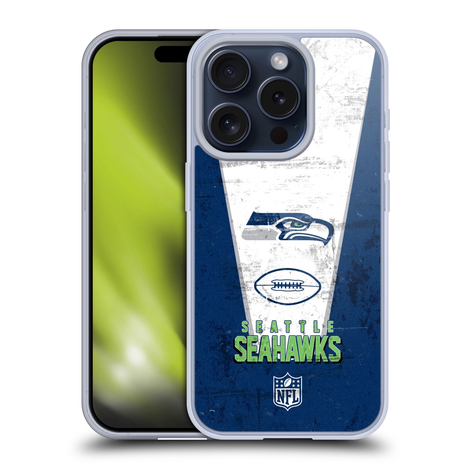 OFFIZIELLE NFL SEATTLE SEAHAWKS LOGO ART GEL HANDYHÜLLE FÜR APPLE iPHONE HANDYS - Picture 8 of 10