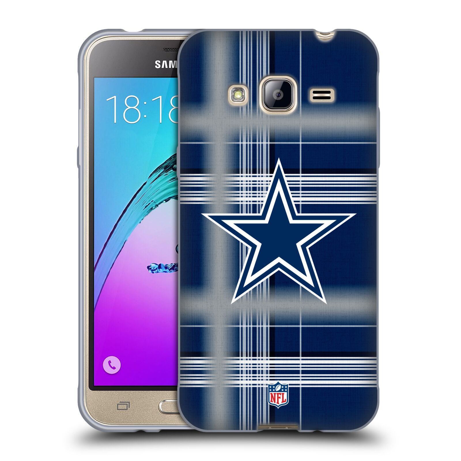 FUNDA OFICIAL DE GEL SUAVE DALLAS COWBOYS ART NFL PARA TELÉFONOS MÓVILES SAMSUNG 3 - Imagen 14 de 15