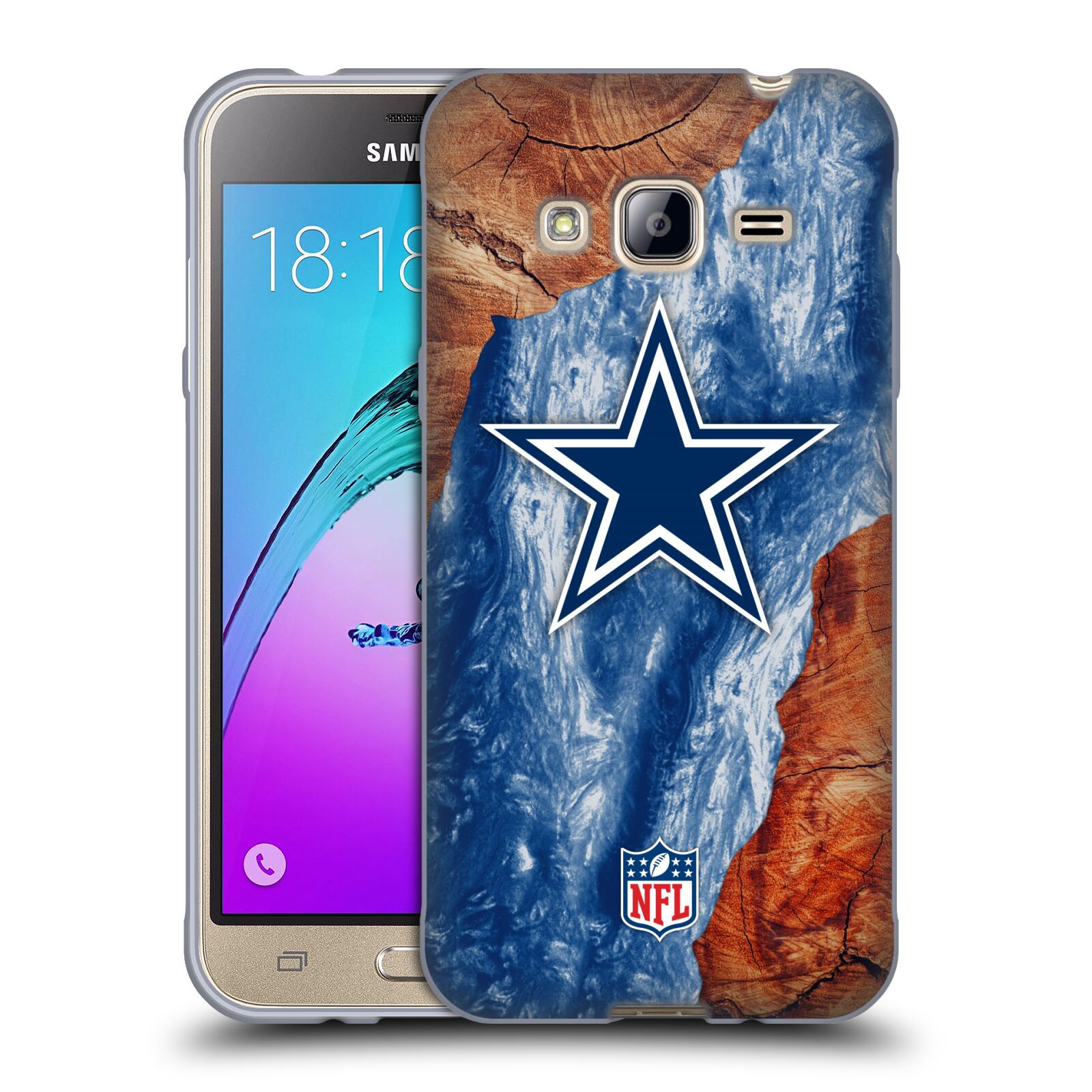FUNDA OFICIAL DE GEL SUAVE DALLAS COWBOYS ART NFL PARA TELÉFONOS MÓVILES SAMSUNG 3 - Imagen 10 de 15