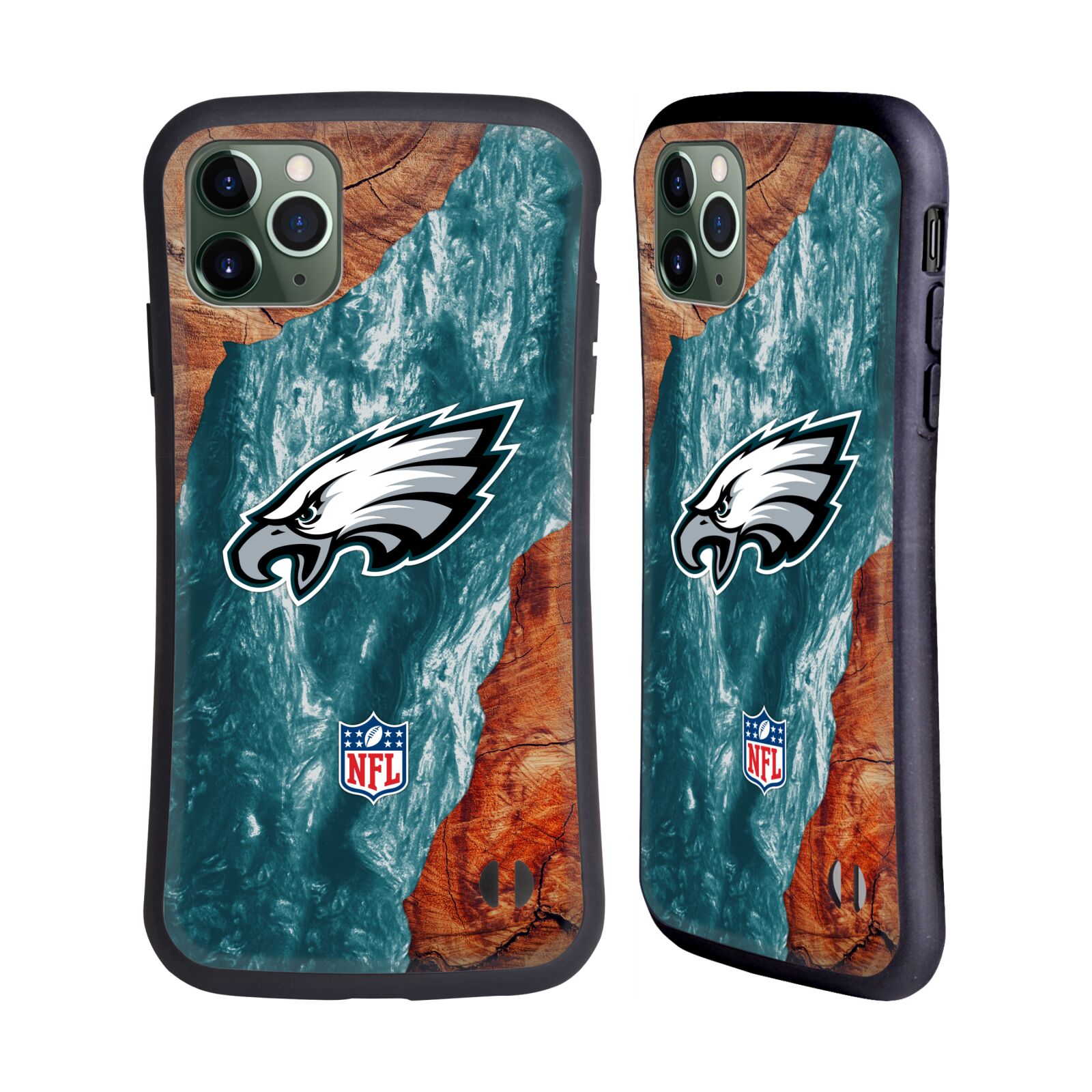OFFIZIELLE NFL PHILADELPHIA EAGLES ART HYBRID HUELLE FÜR APPLE iPHONES HANDYS - Bild 10 von 15