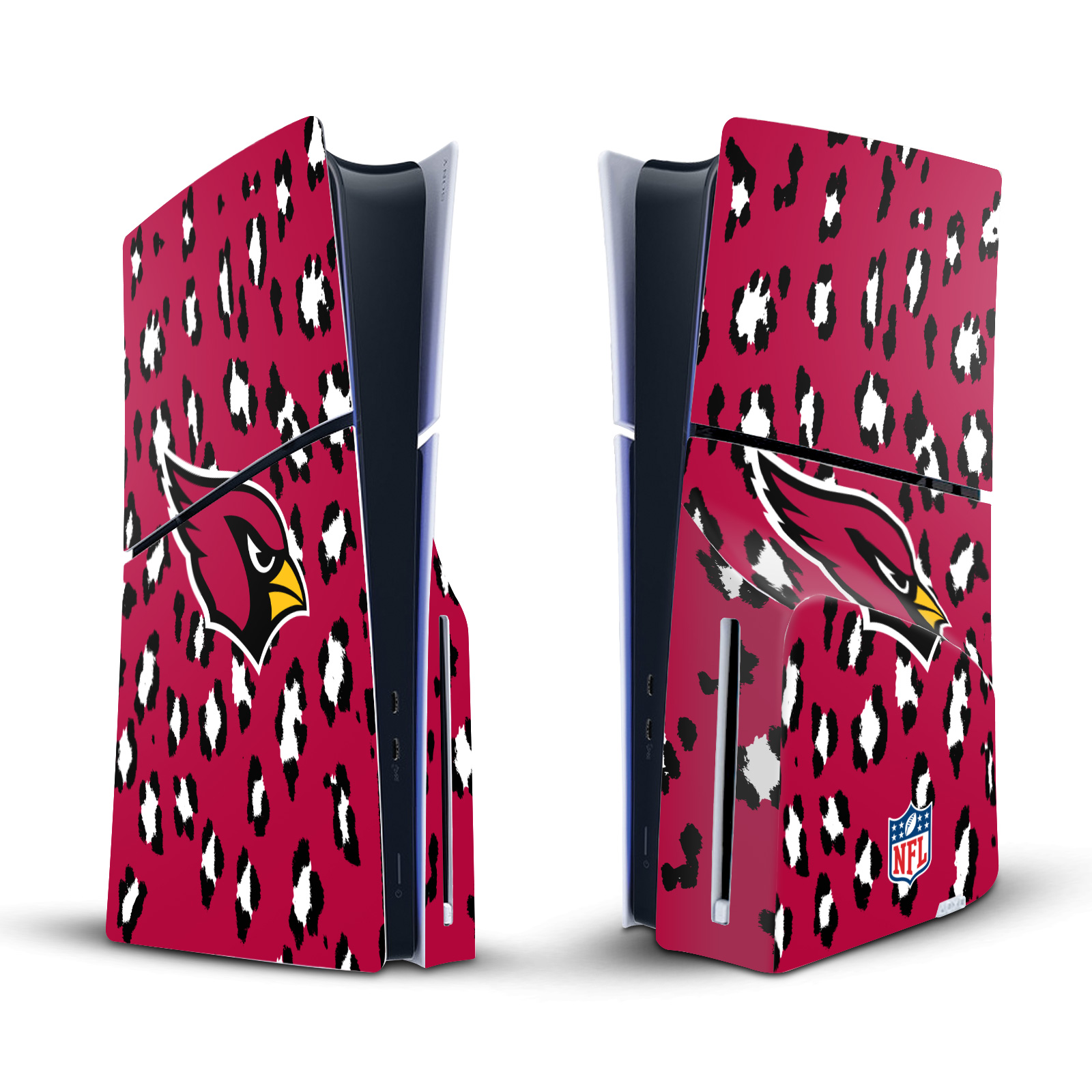 NFL ARIZONA CARDINALS VINYL SKIN DECAL FOR SONY PS5 SLIM DISC EDITION CONSOLE