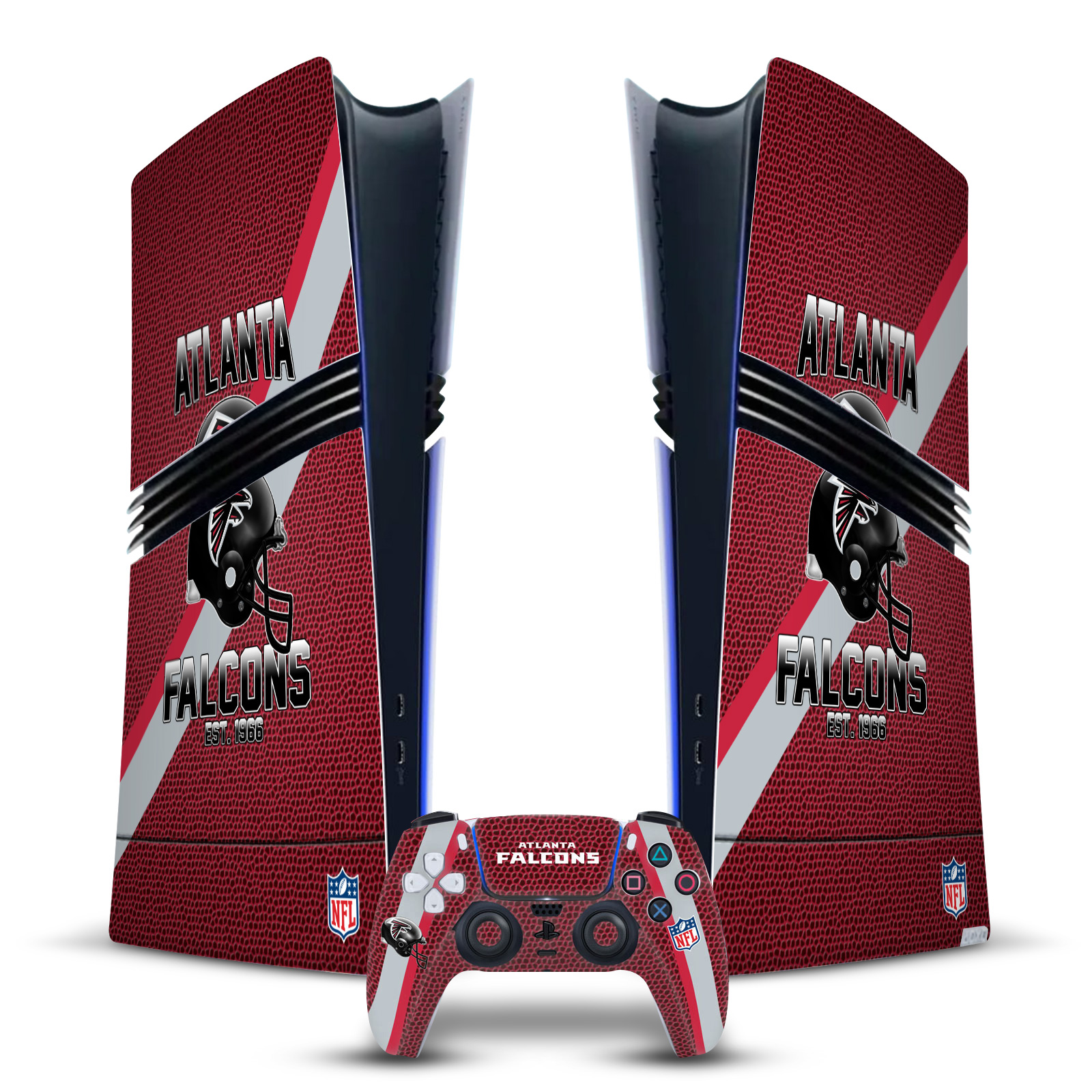 OFFICIAL NFL TEAM 1 VINYL SKIN FOR SONY PS5 PRO DIGITAL EDITION BUNDLE