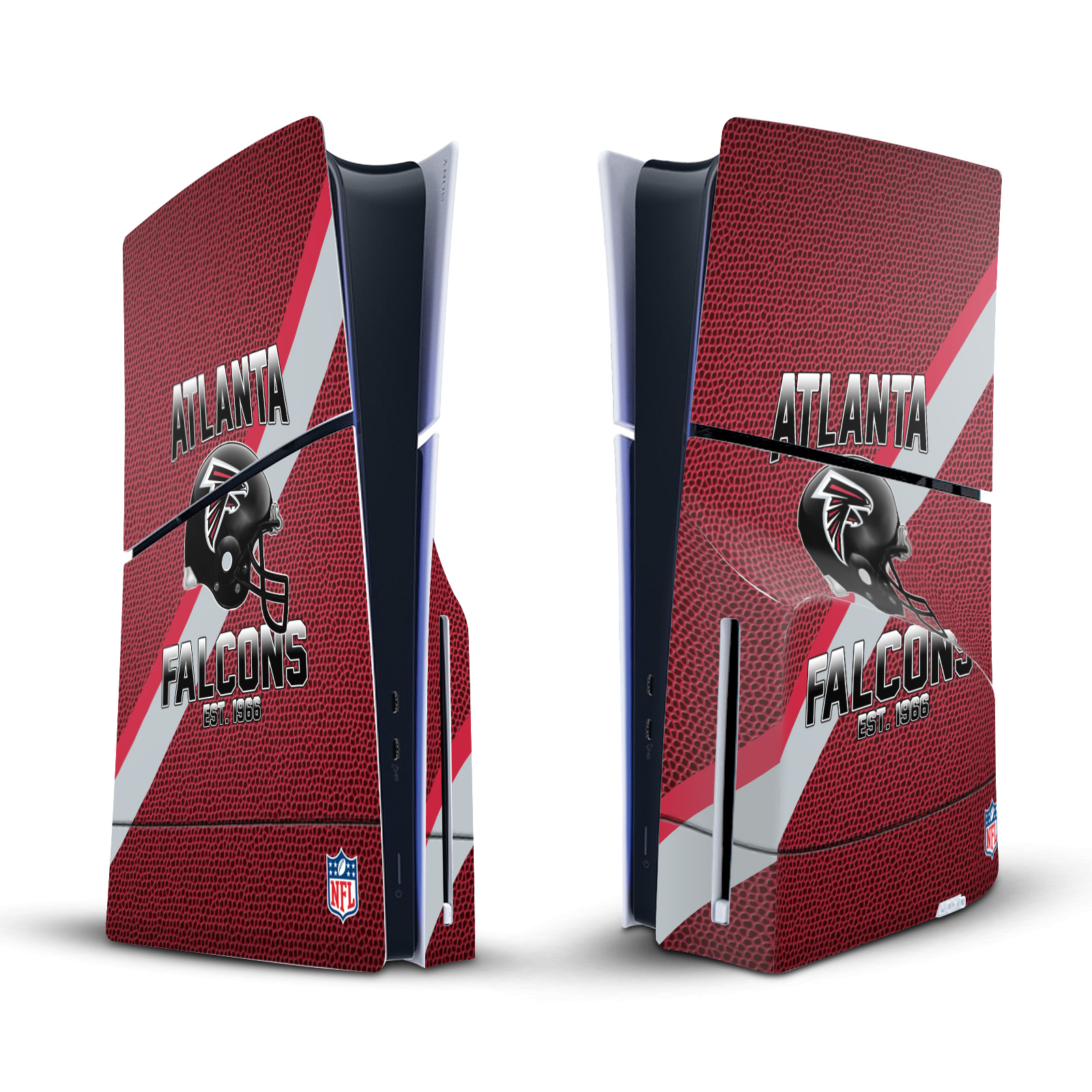 NFL TEAM 1 VINYL SKIN FOR SONY PS5 SLIM/PRO DISC CONSOLE & DUALSENSE CONTROLLER