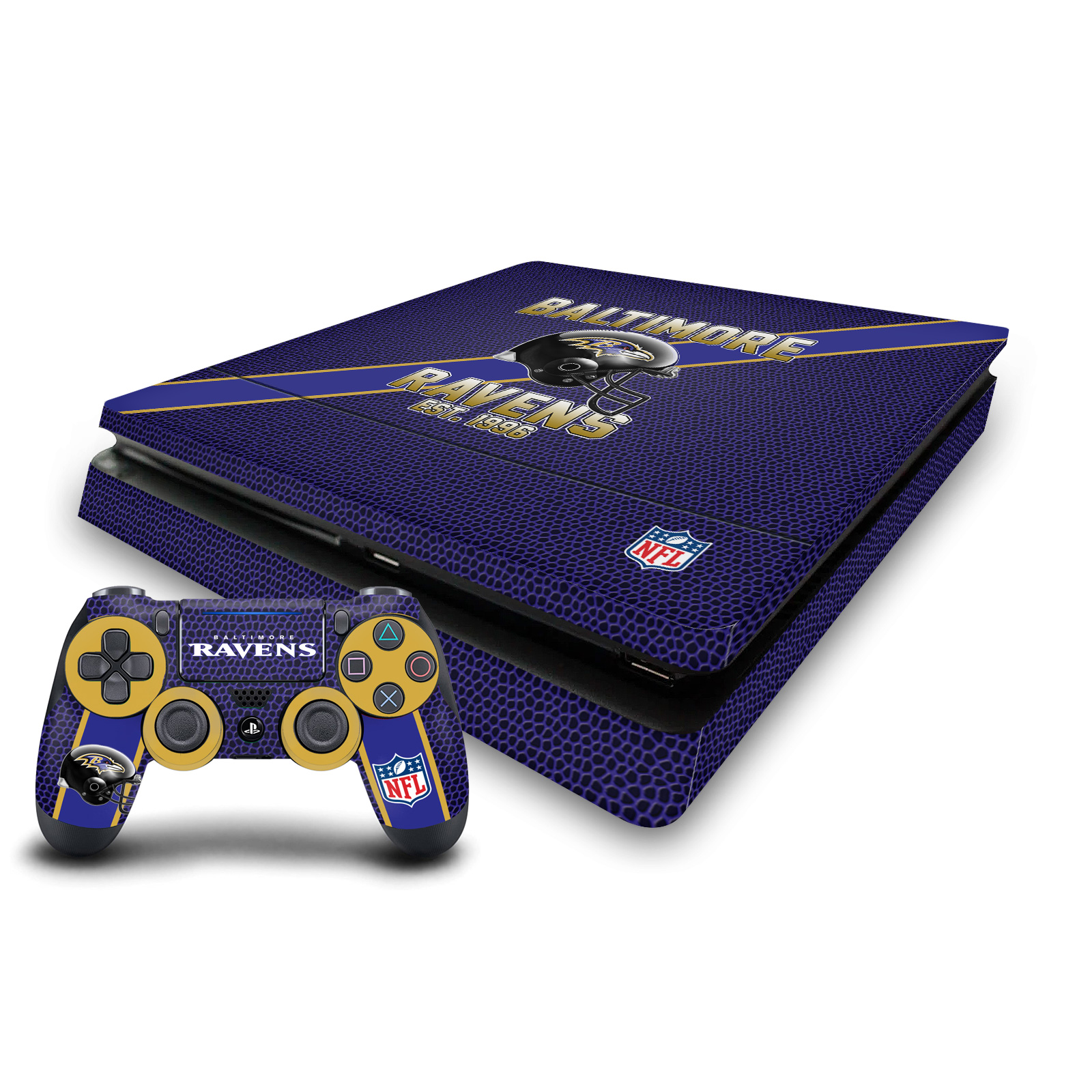 OFFIZIELLE NFL TEAM 1 VINYL HAUT ABZIEHBILD FÜR PS4 SLIM CONSOLE & CONTROLLER - Bild 11 von 20