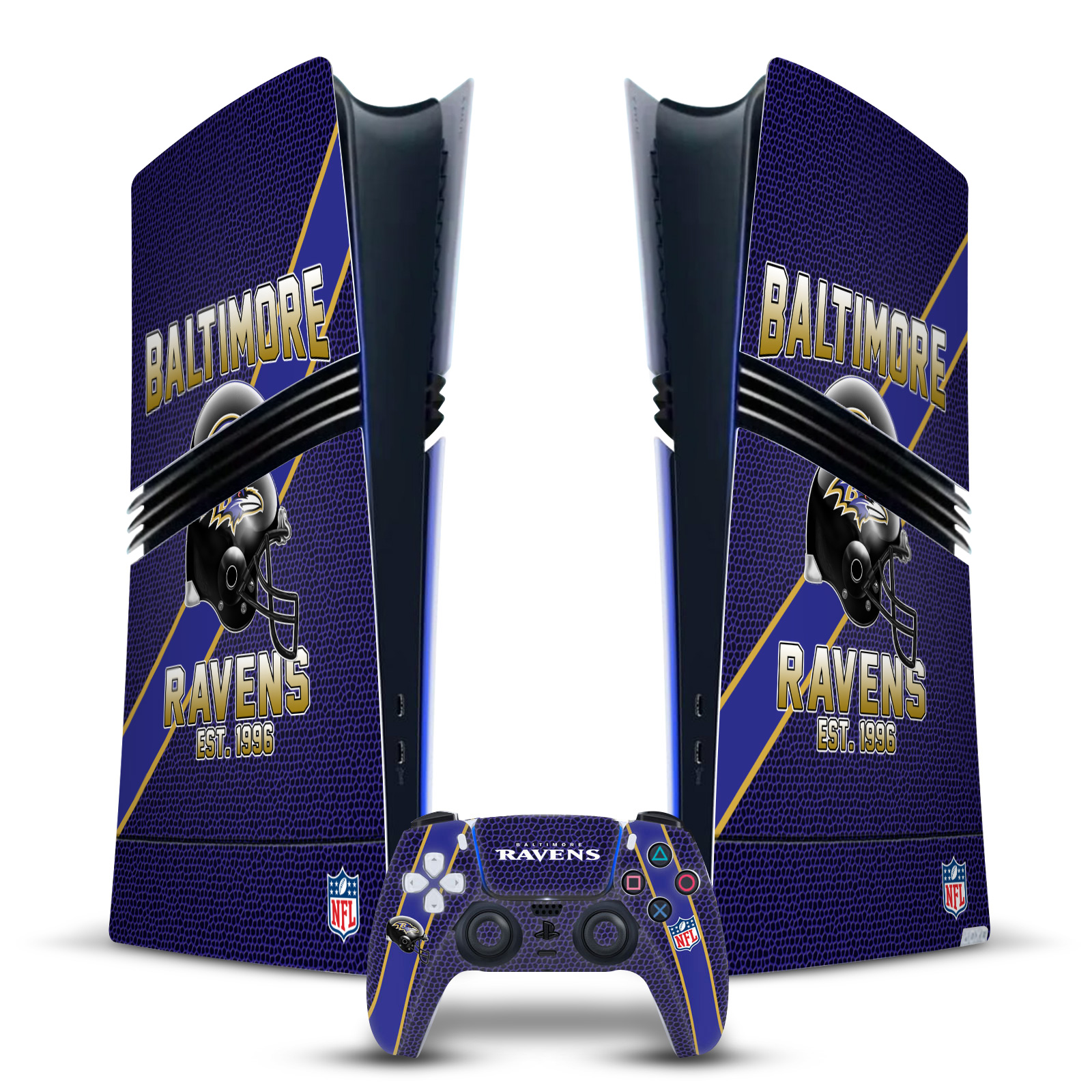 OFFICIAL NFL TEAM 1 VINYL SKIN FOR SONY PS5 PRO DIGITAL EDITION BUNDLE