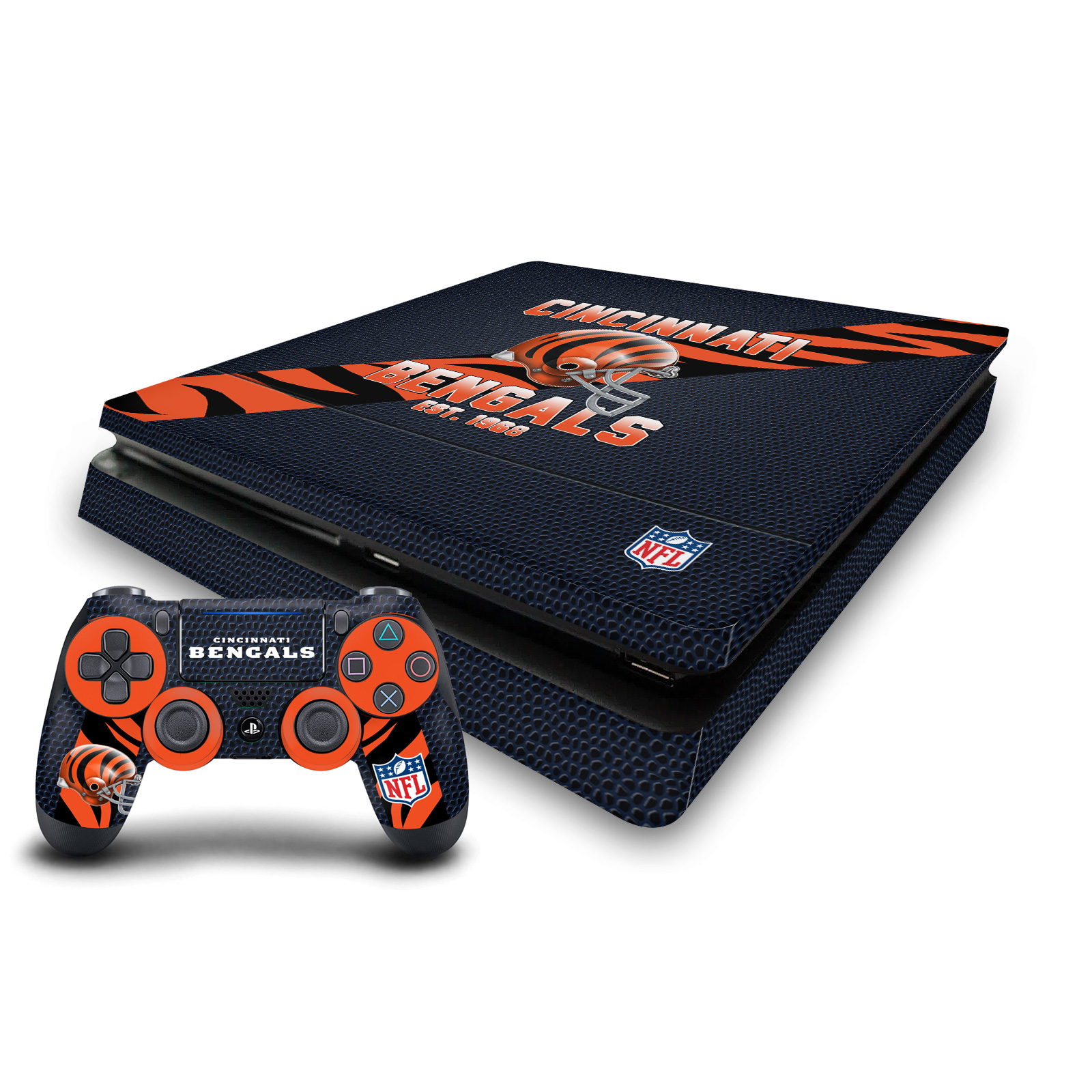 OFFIZIELLE NFL TEAM 1 VINYL HAUT ABZIEHBILD FÜR PS4 SLIM CONSOLE & CONTROLLER - Bild 12 von 20