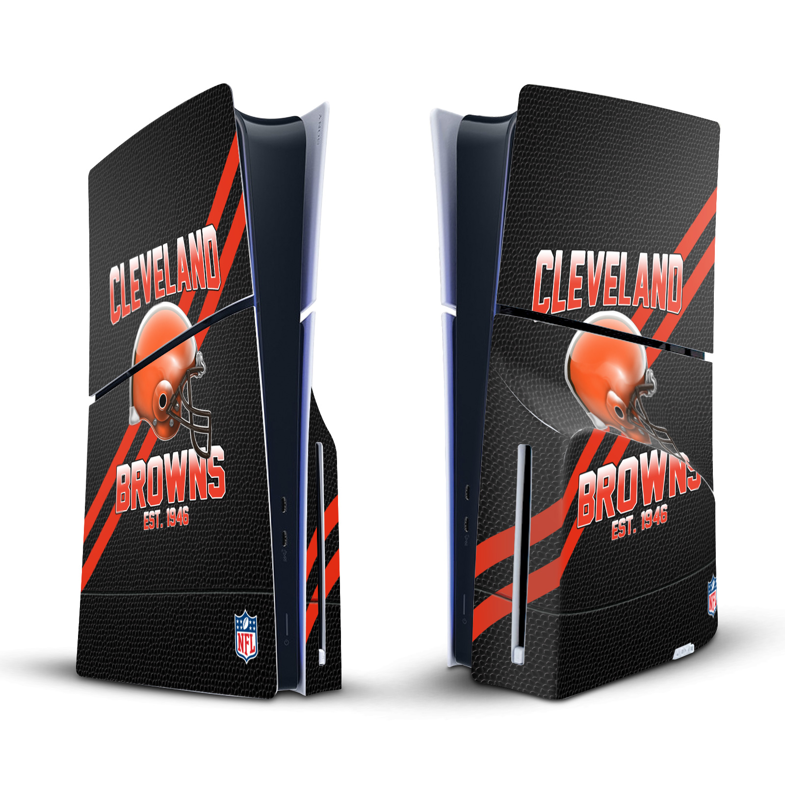 NFL TEAM 1 VINYL SKIN FOR SONY PS5 SLIM/PRO DISC CONSOLE & DUALSENSE CONTROLLER