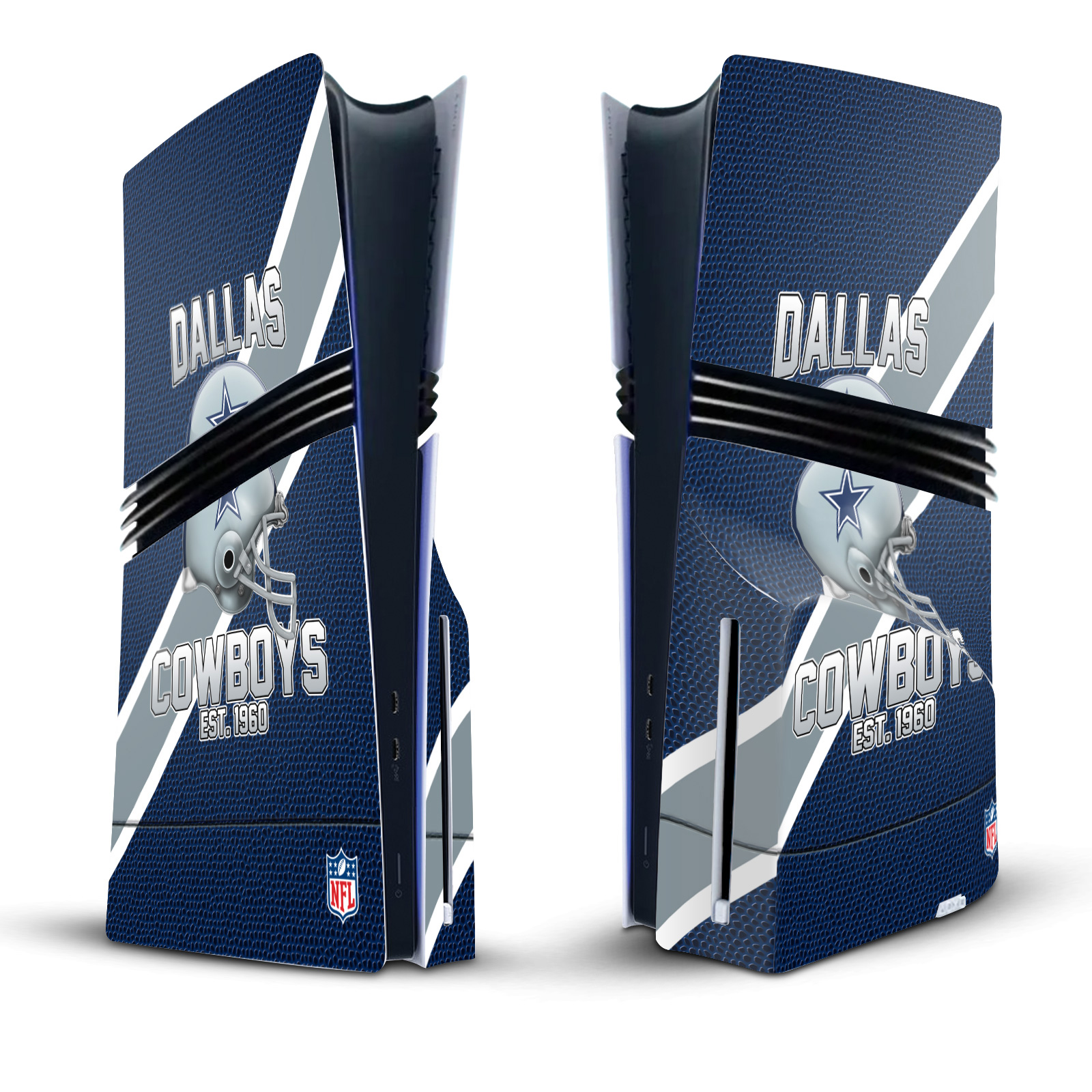 OFFICIAL NFL TEAM 1 VINYL SKIN FOR SONY PS5 PRO DISC EDITION CONSOLE