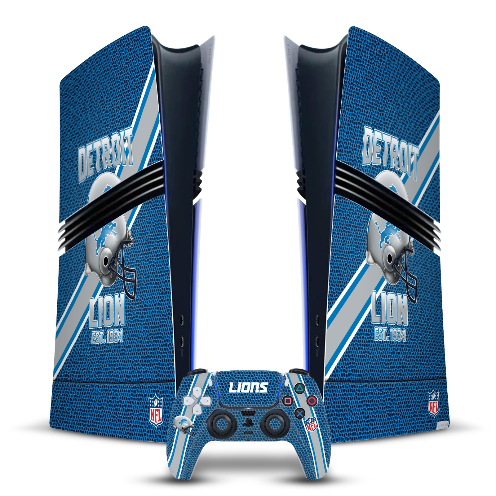 OFFICIAL NFL TEAM 1 VINYL SKIN FOR SONY PS5 PRO DIGITAL EDITION BUNDLE