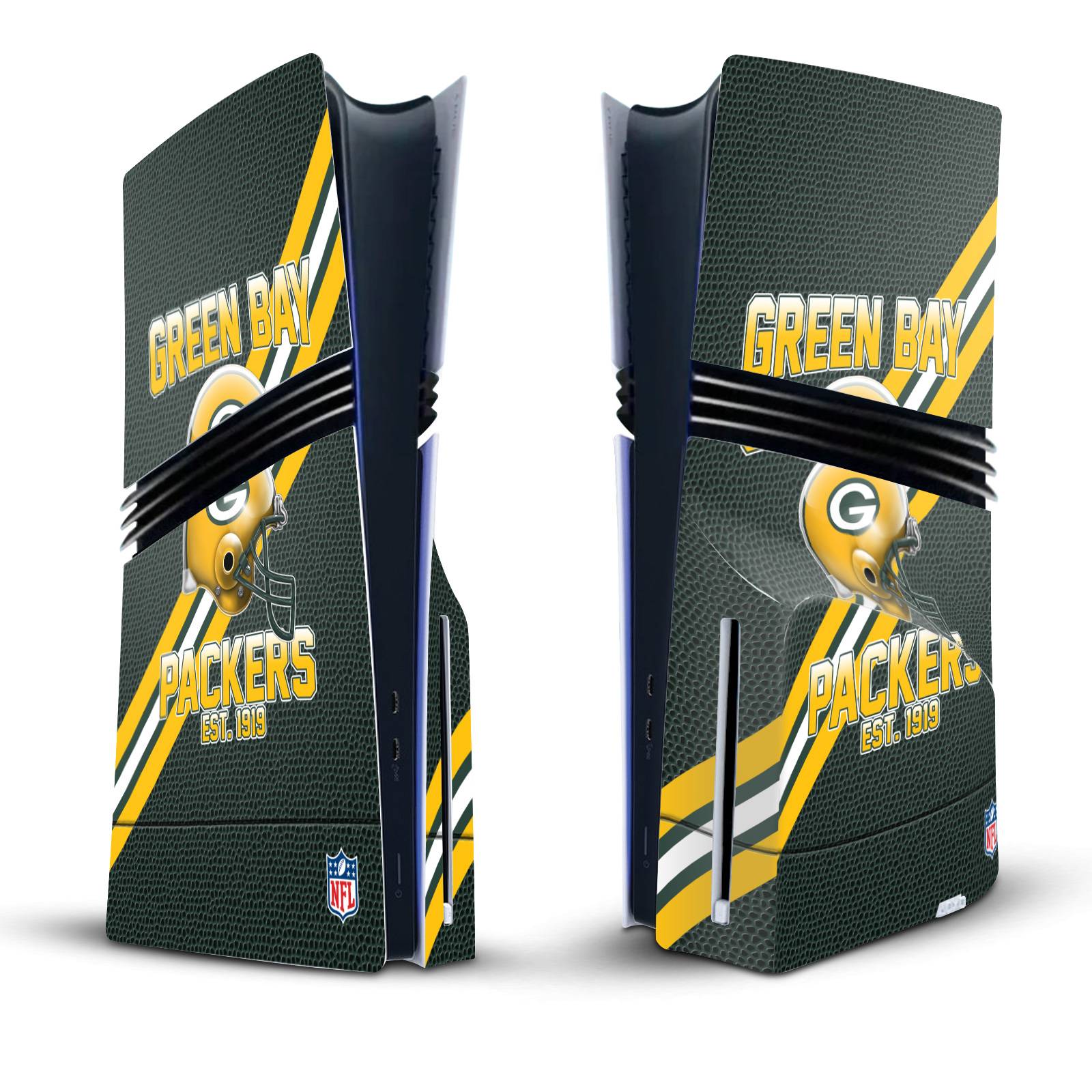 OFFICIAL NFL TEAM 1 VINYL SKIN FOR SONY PS5 PRO DISC EDITION BUNDLE