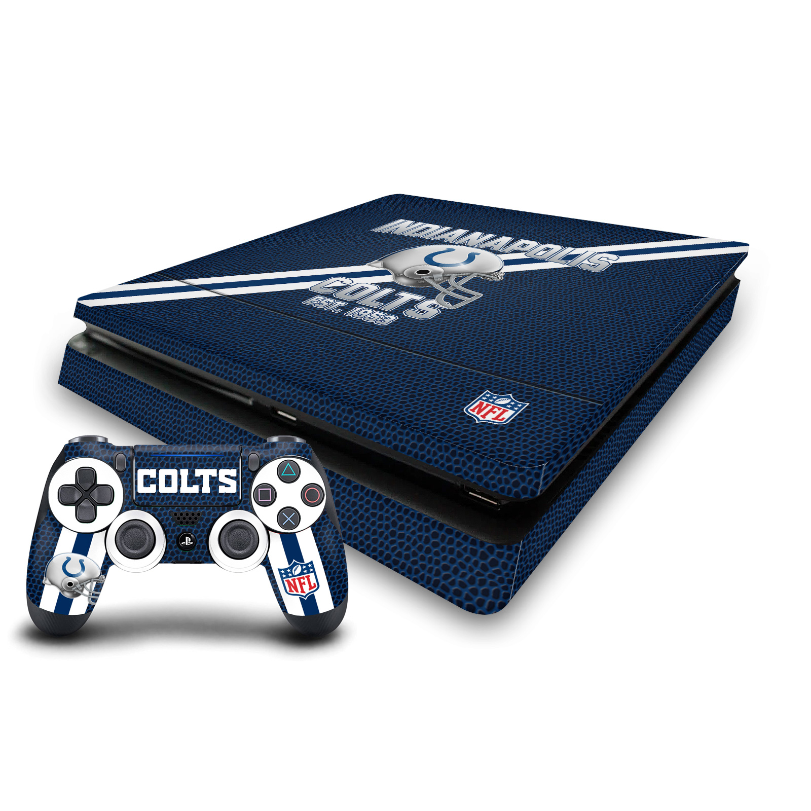 OFFIZIELLE NFL TEAM 1 VINYL HAUT ABZIEHBILD FÜR PS4 SLIM CONSOLE & CONTROLLER - Bild 18 von 20