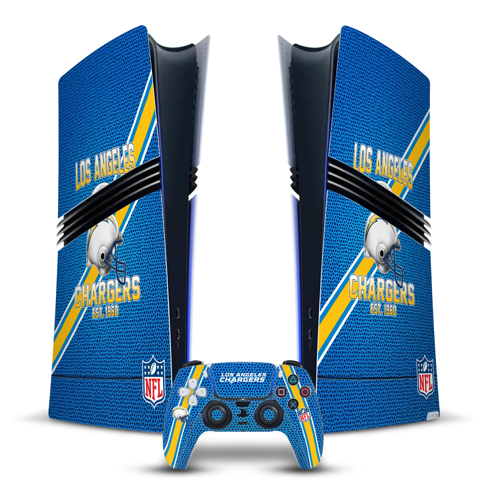 OFFICIAL NFL TEAM 2 VINYL SKIN FOR SONY PS5 PRO DIGITAL EDITION BUNDLE