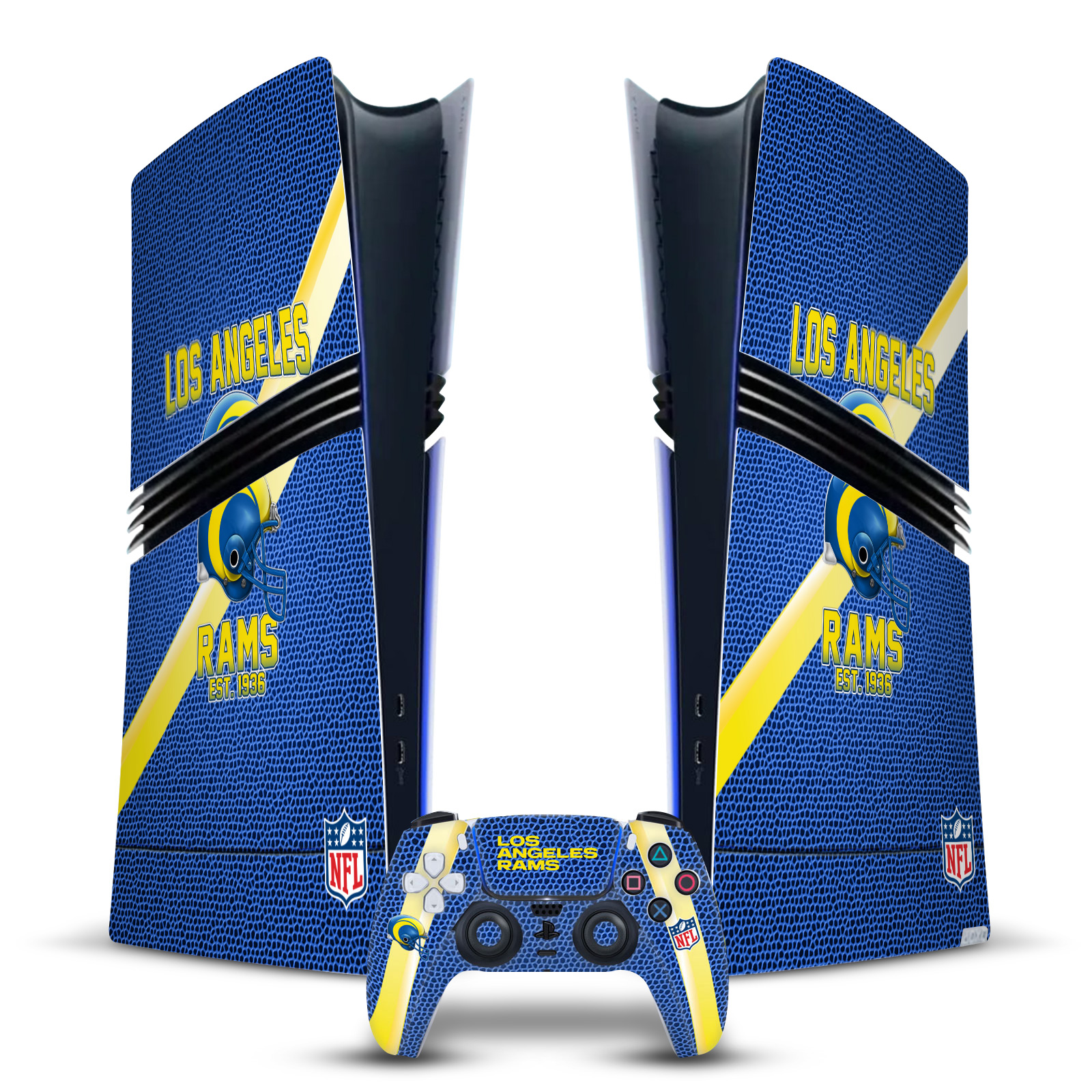 OFFICIAL NFL TEAM 2 VINYL SKIN FOR SONY PS5 PRO DIGITAL EDITION BUNDLE