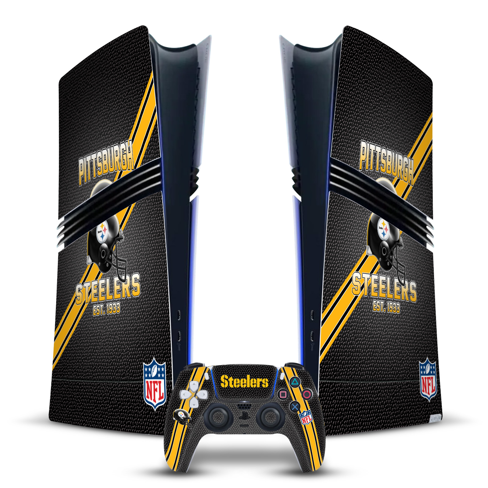 OFFICIAL NFL TEAM 2 VINYL SKIN FOR SONY PS5 PRO DIGITAL EDITION BUNDLE