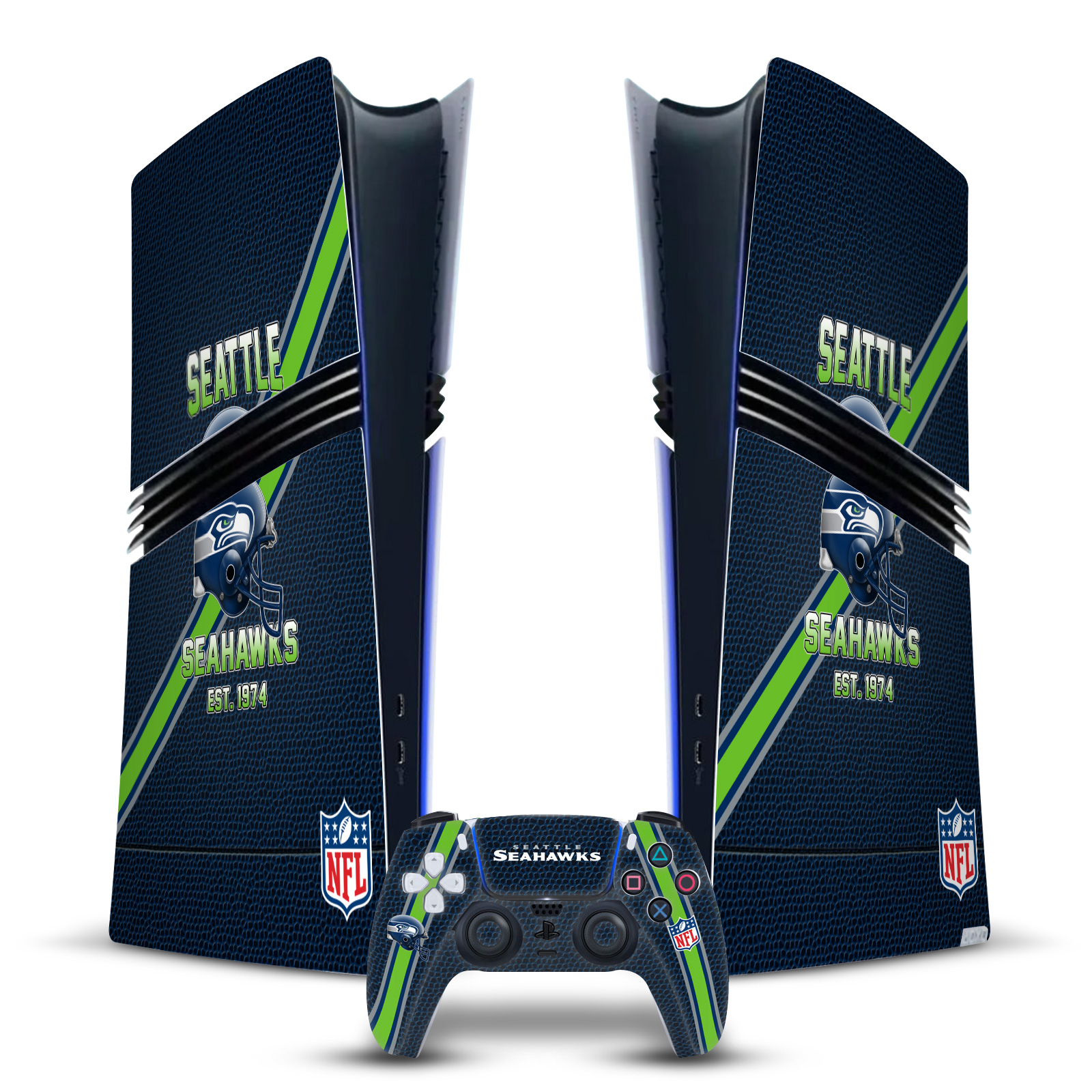 OFFICIAL NFL TEAM 2 VINYL SKIN FOR SONY PS5 PRO DIGITAL EDITION BUNDLE