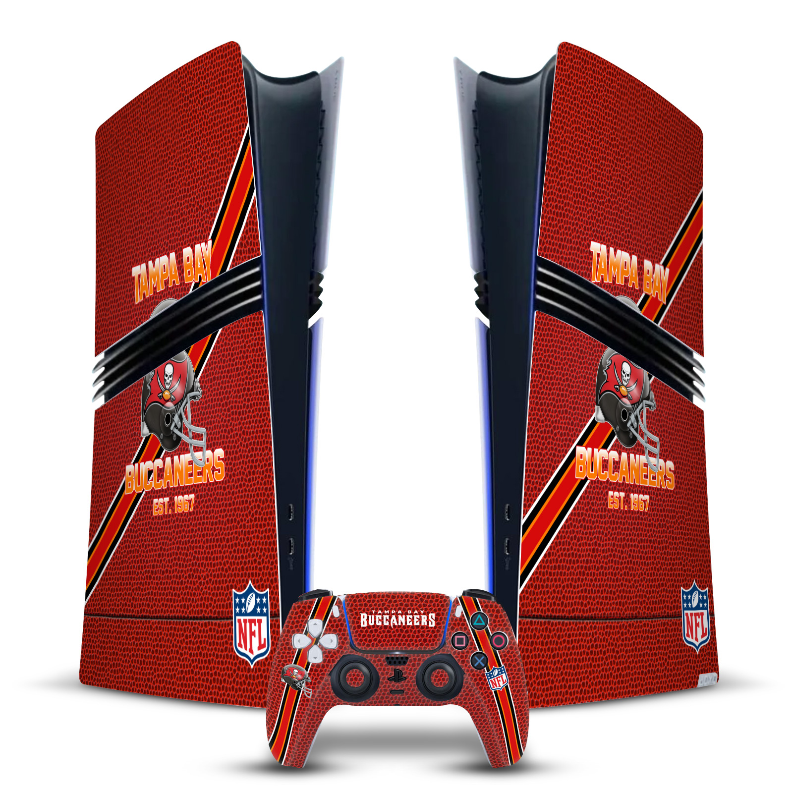 OFFICIAL NFL TEAM 2 VINYL SKIN FOR SONY PS5 PRO DIGITAL EDITION BUNDLE