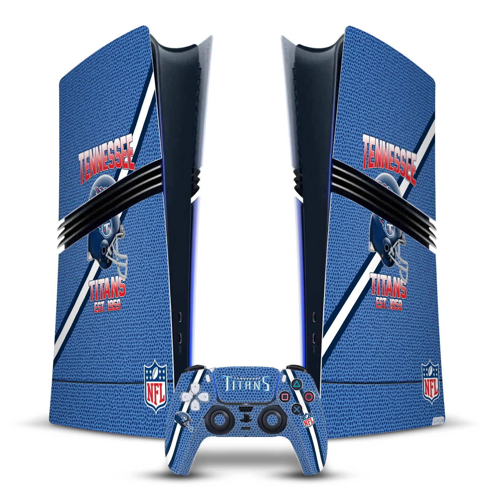 OFFICIAL NFL TEAM 2 VINYL SKIN FOR SONY PS5 PRO DIGITAL EDITION BUNDLE