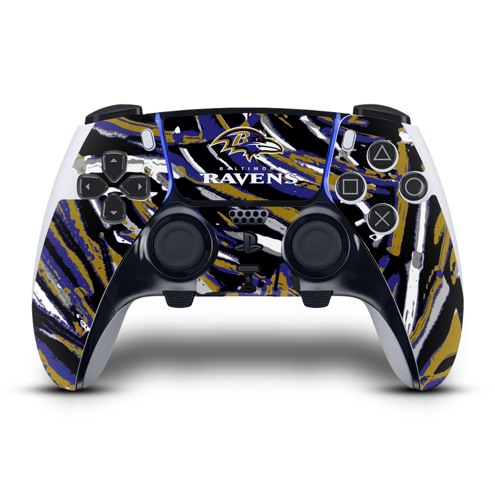 OFFICIAL NFL BALTIMORE RAVENS VINYL SKIN FOR SONY PS5 DUALSENSE EDGE CONTROLLER