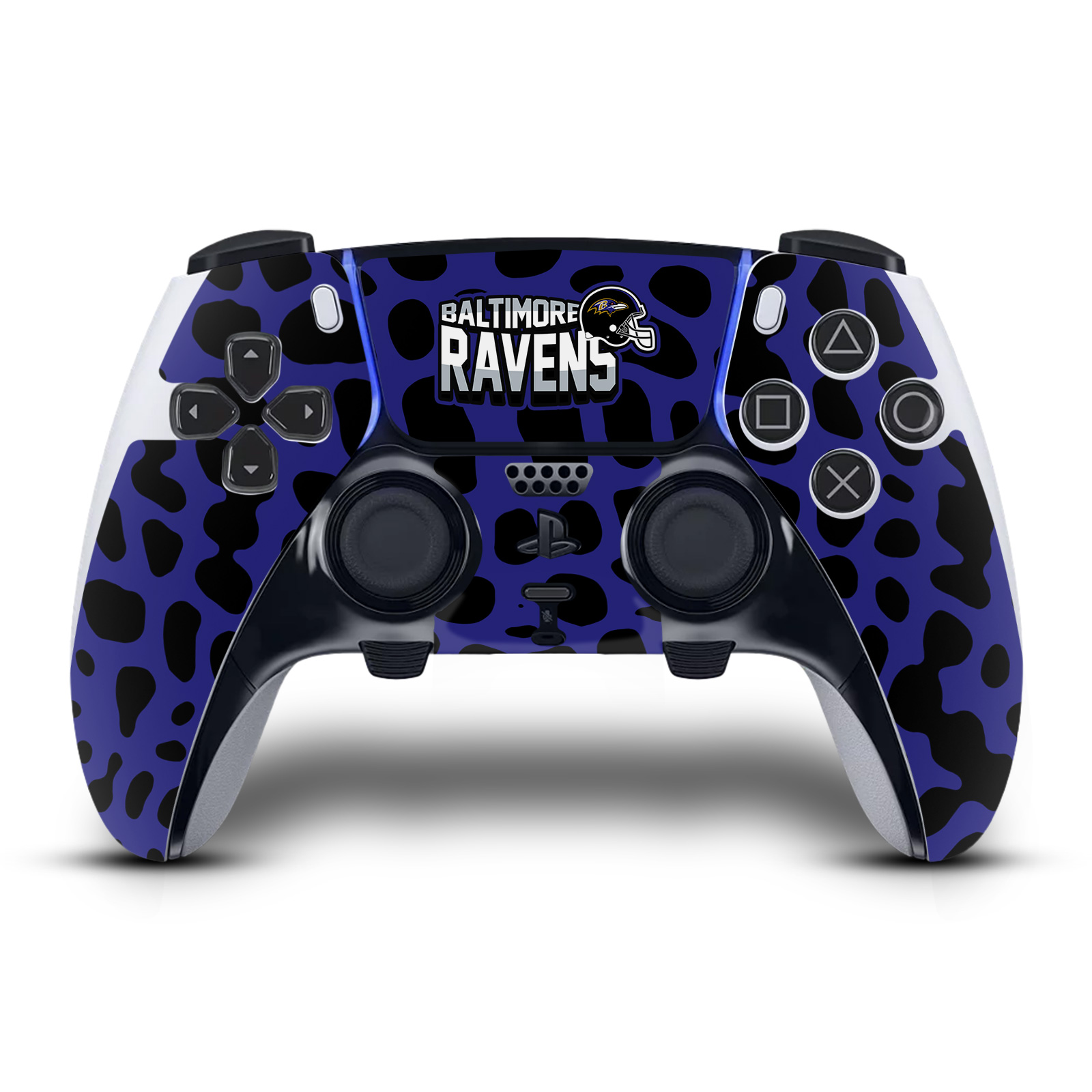 OFFICIAL NFL BALTIMORE RAVENS VINYL SKIN FOR SONY PS5 DUALSENSE EDGE CONTROLLER