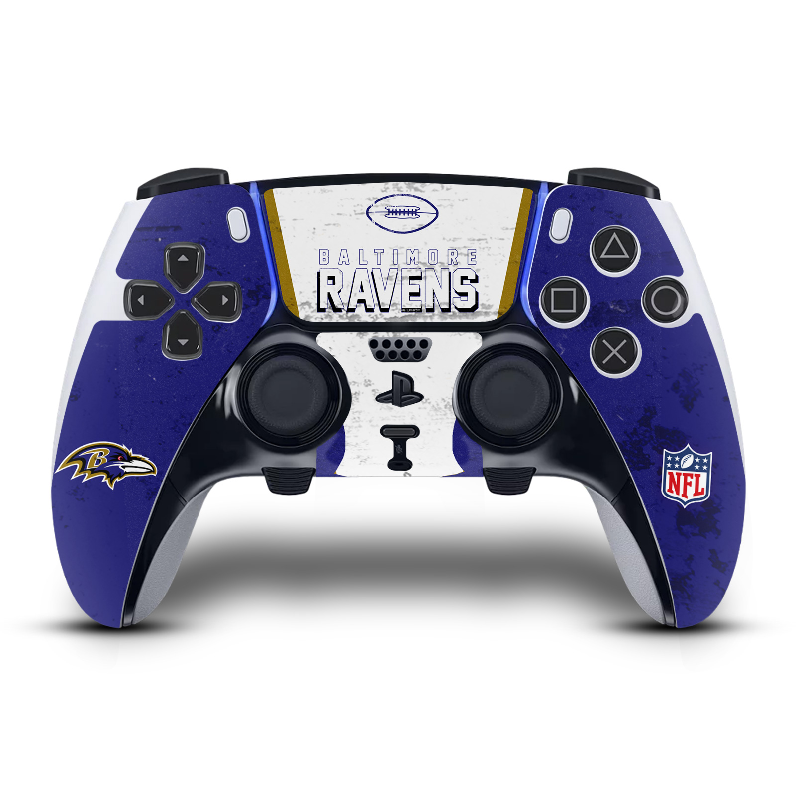 OFFICIAL NFL BALTIMORE RAVENS VINYL SKIN FOR SONY PS5 DUALSENSE EDGE CONTROLLER