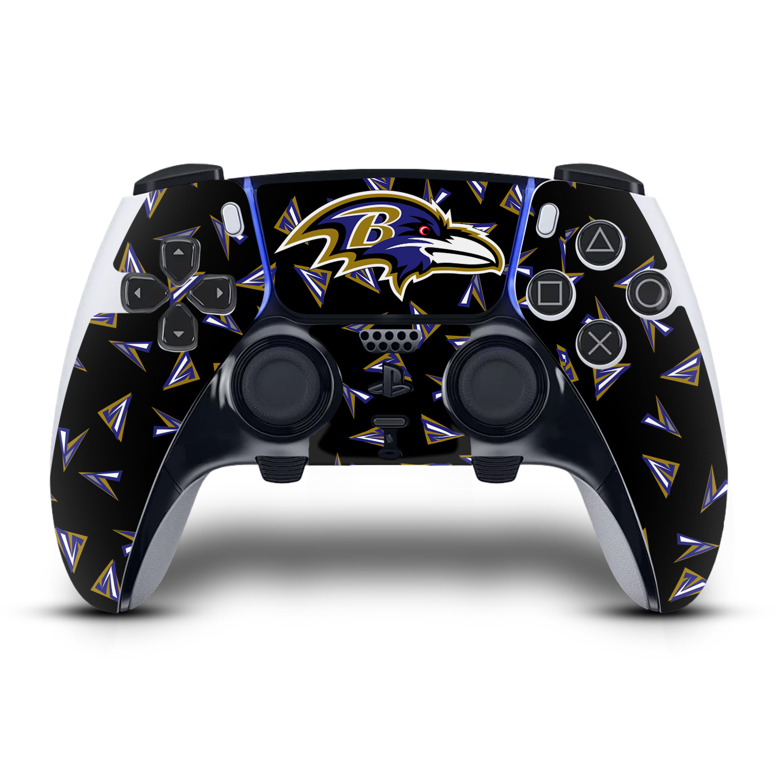 OFFICIAL NFL BALTIMORE RAVENS VINYL SKIN FOR SONY PS5 DUALSENSE EDGE CONTROLLER