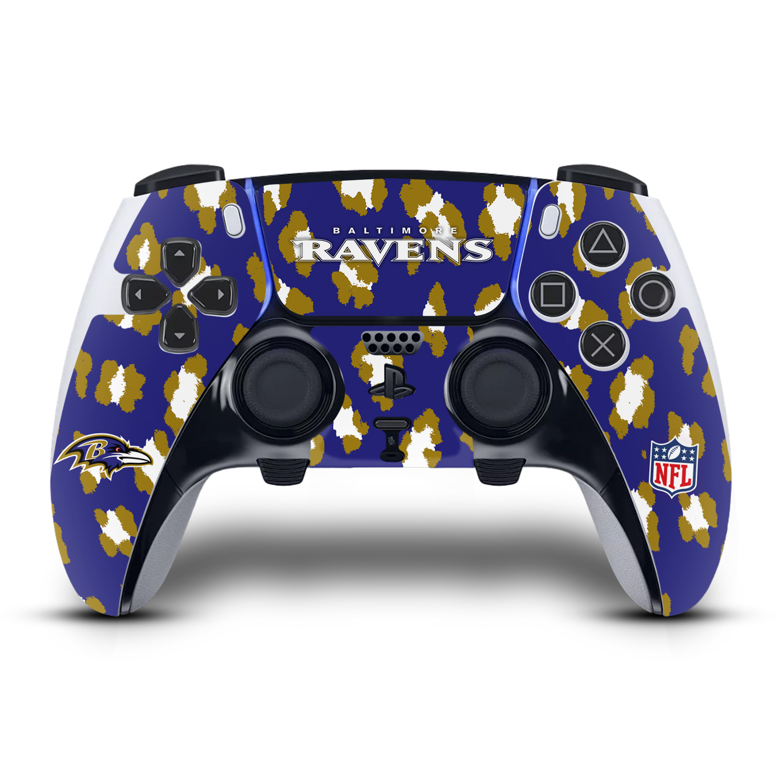 OFFICIAL NFL BALTIMORE RAVENS VINYL SKIN FOR SONY PS5 DUALSENSE EDGE CONTROLLER