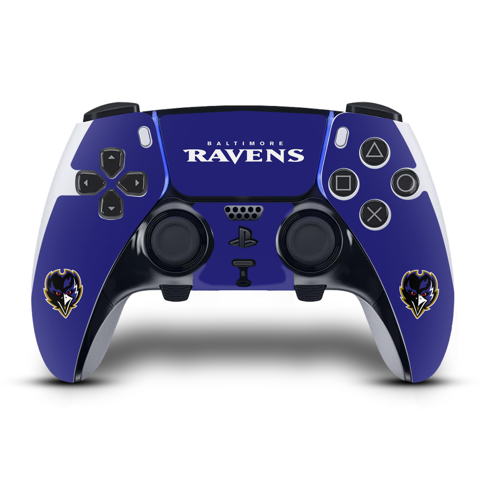 OFFICIAL NFL BALTIMORE RAVENS VINYL SKIN FOR SONY PS5 DUALSENSE EDGE CONTROLLER