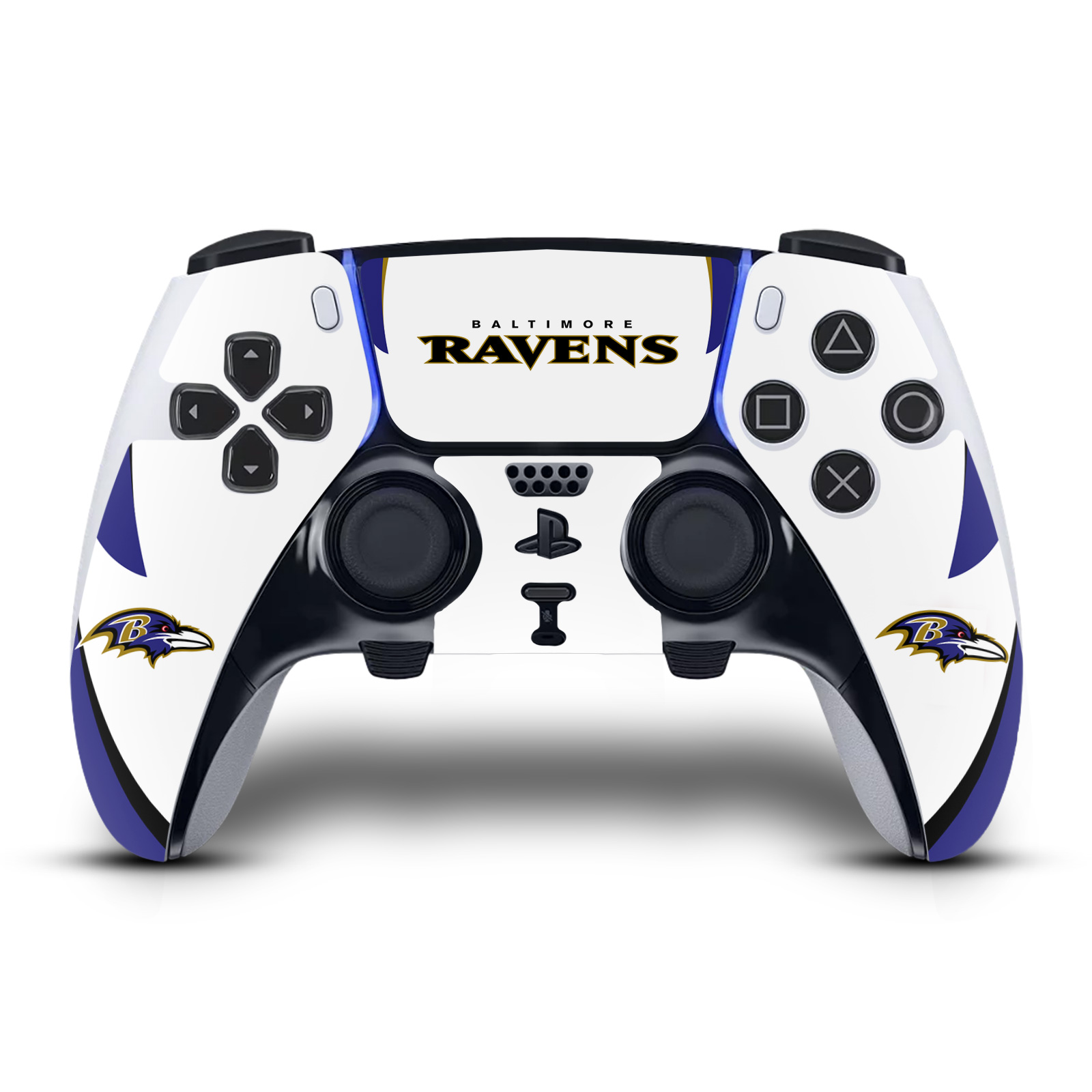 OFFICIAL NFL BALTIMORE RAVENS VINYL SKIN FOR SONY PS5 DUALSENSE EDGE CONTROLLER