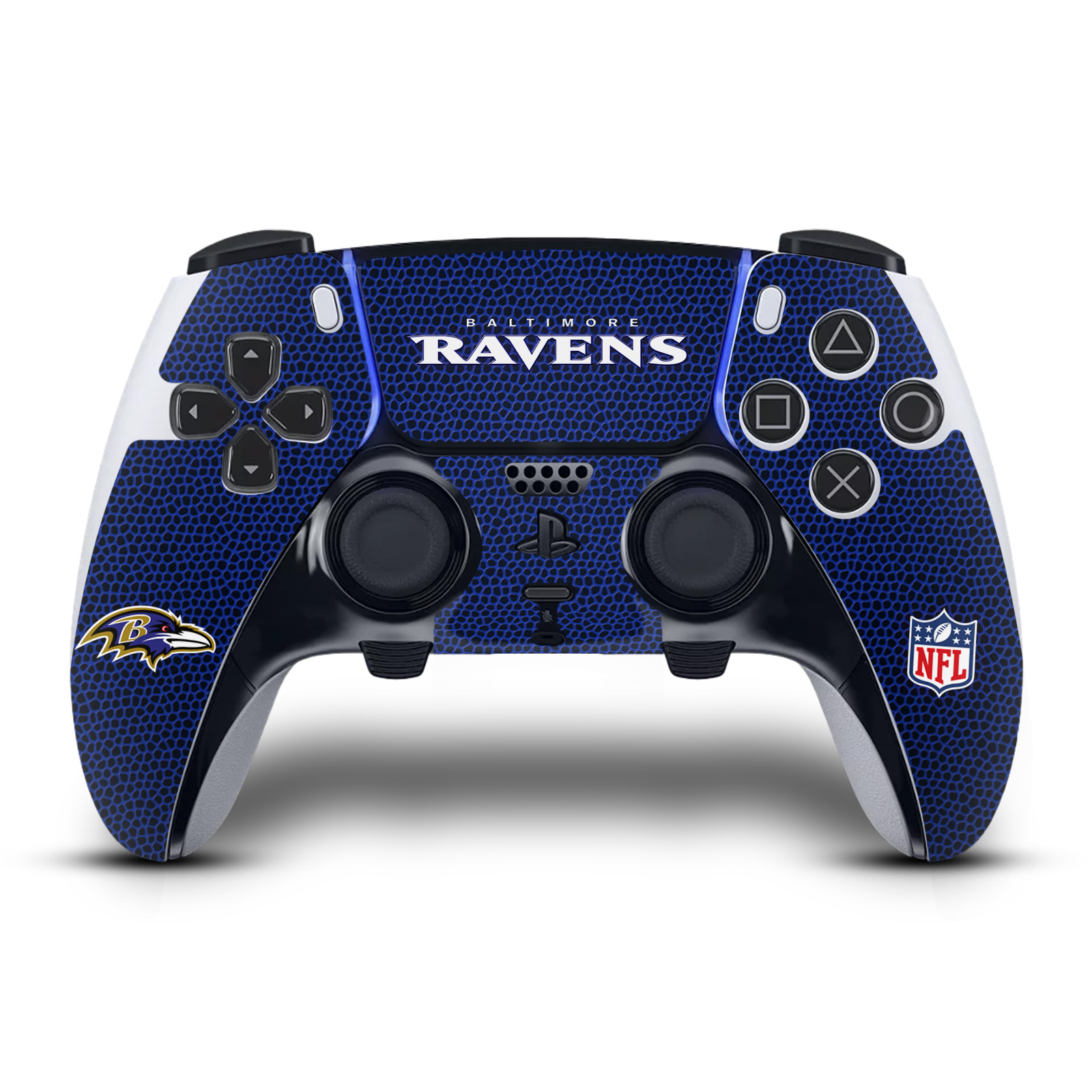 OFFICIAL NFL BALTIMORE RAVENS VINYL SKIN FOR SONY PS5 DUALSENSE EDGE CONTROLLER