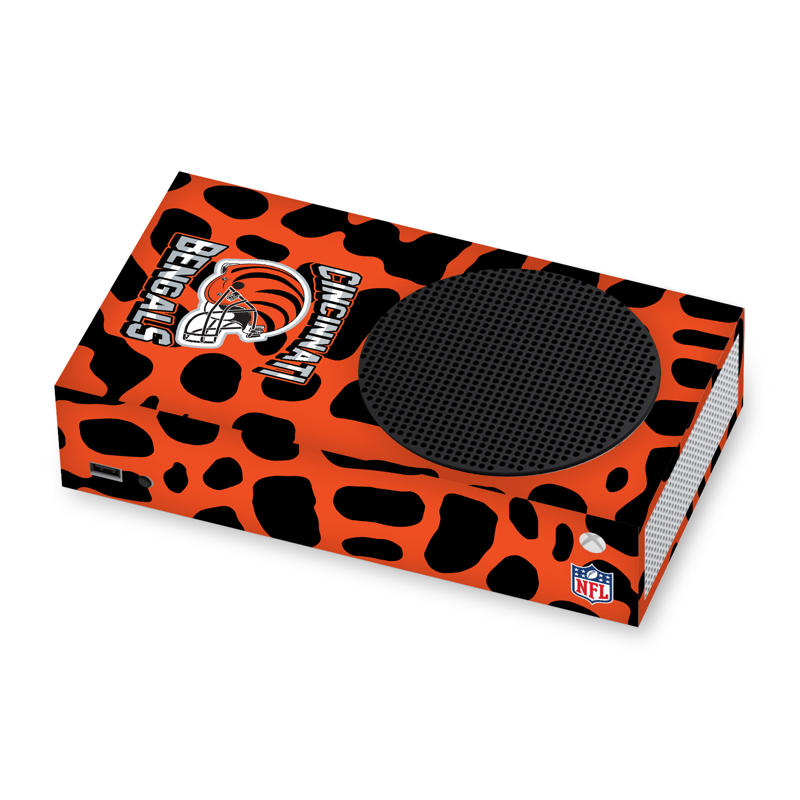 OFFICIAL NFL CINCINNATI BENGALS VINYL SKIN DECAL FOR XBOX SERIES S CONSOLE